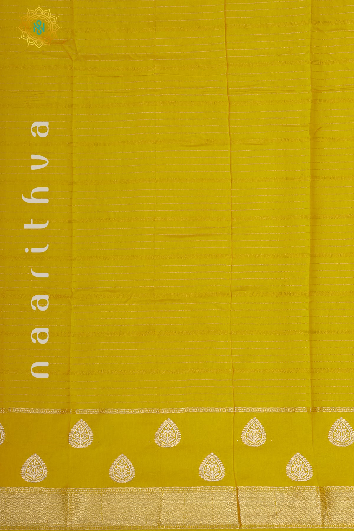 YELLOW WITH PURPLE - DOLA SILK