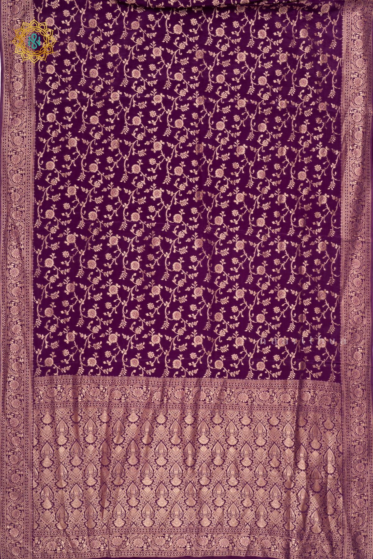 WINE - SEMI BANARASI CREPE