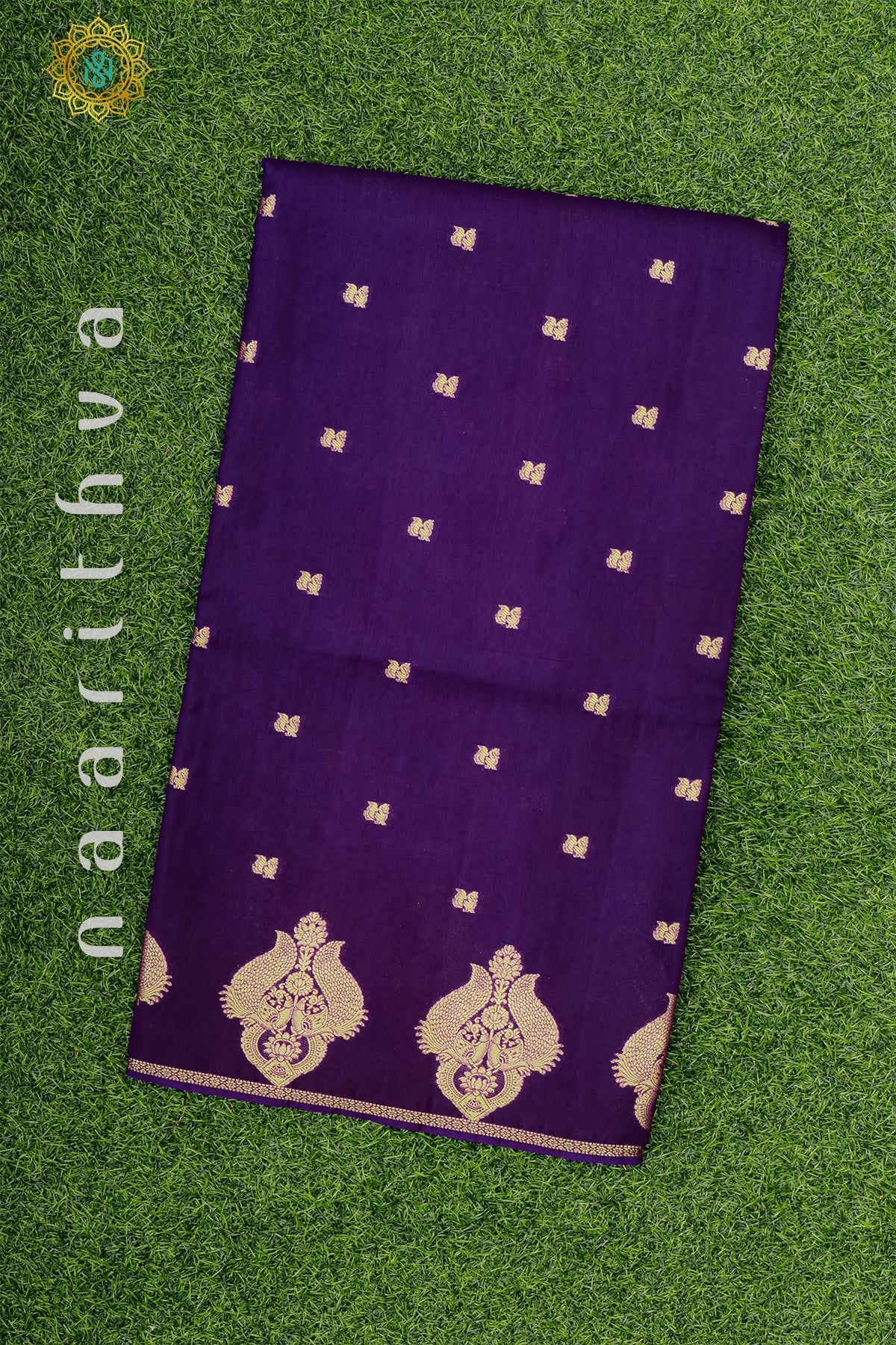 PURPLE WITH PINK - DOLA SILK