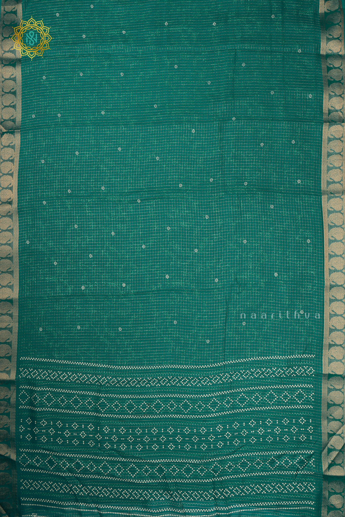 AQUA GREEN - SEMI GEORGETTE