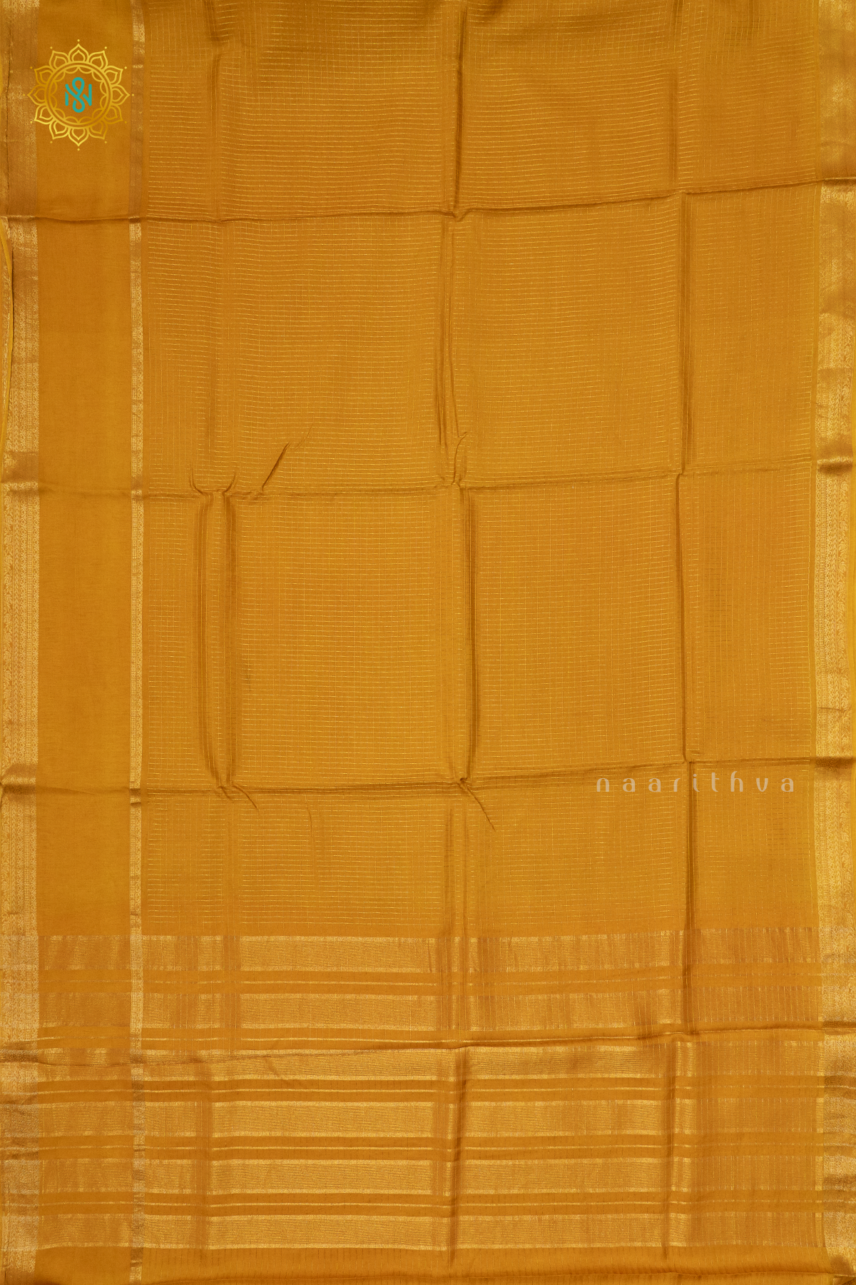 YELLOW - SEMI CREPE SILK