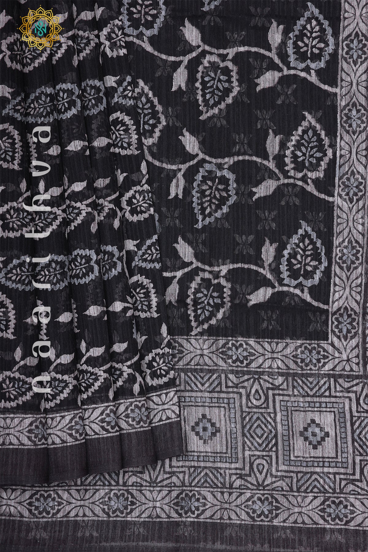 BLACK - JUTE COTTON