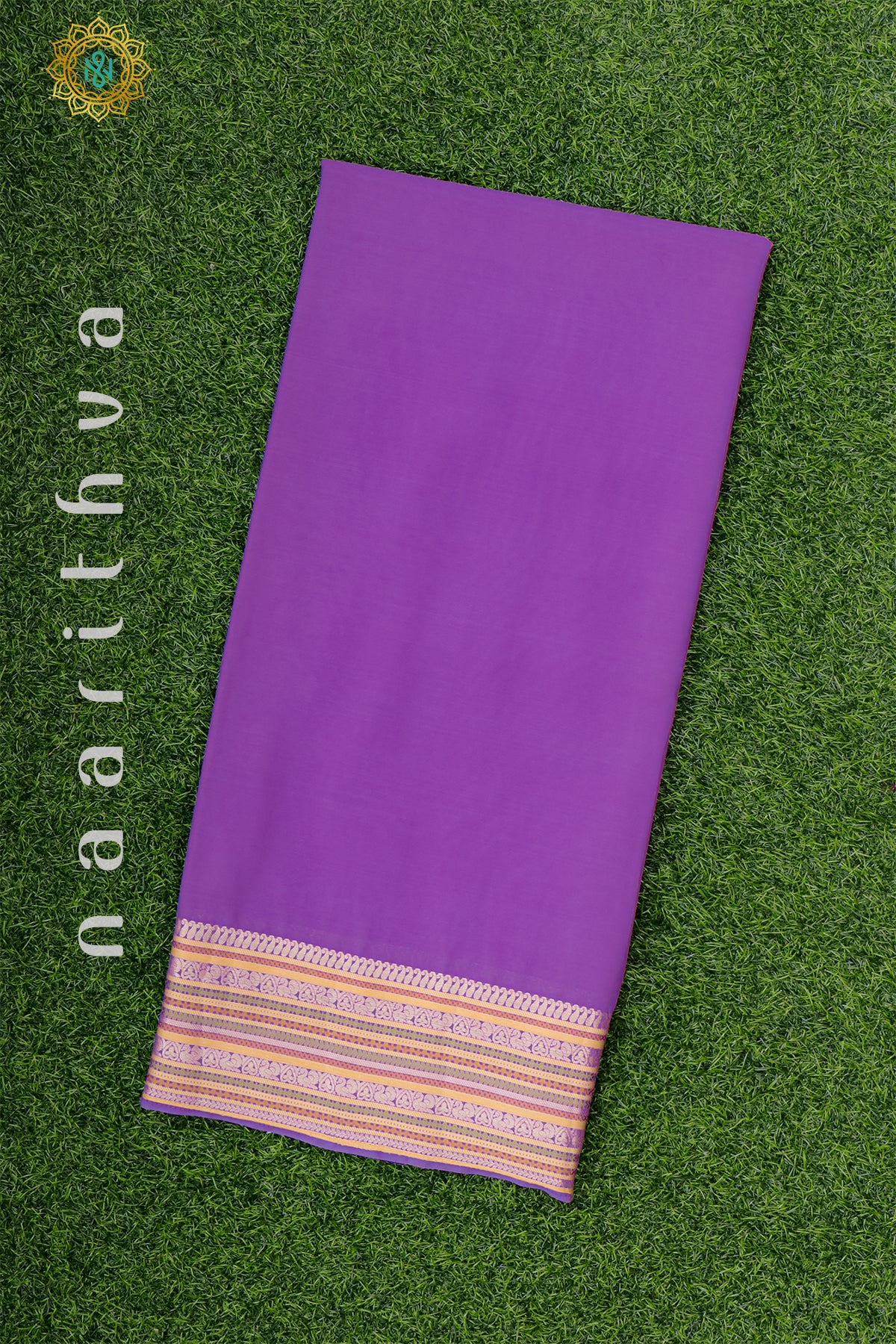 LAVENDER - SEMI MYSORE CREPE SILK