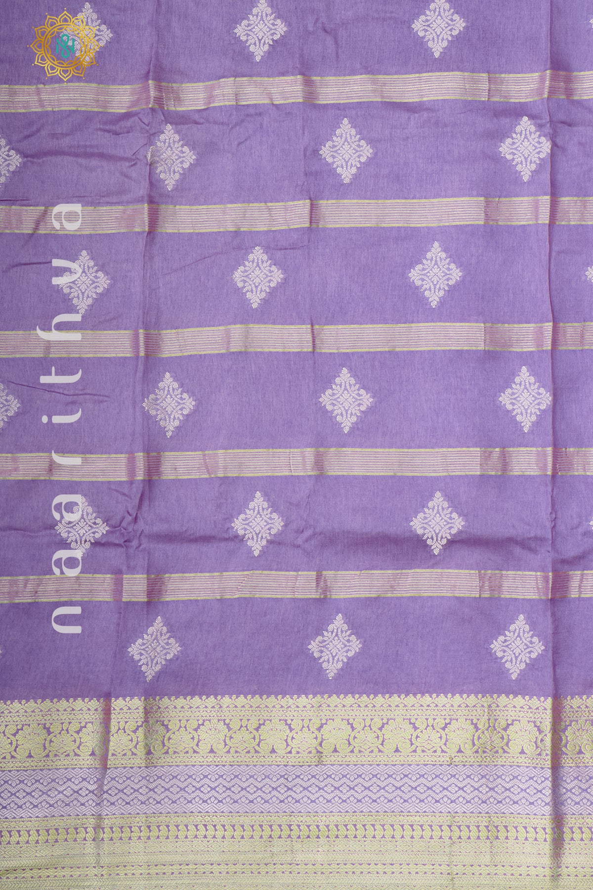 LAVENDER WITH PURPLE - DOLA SILK