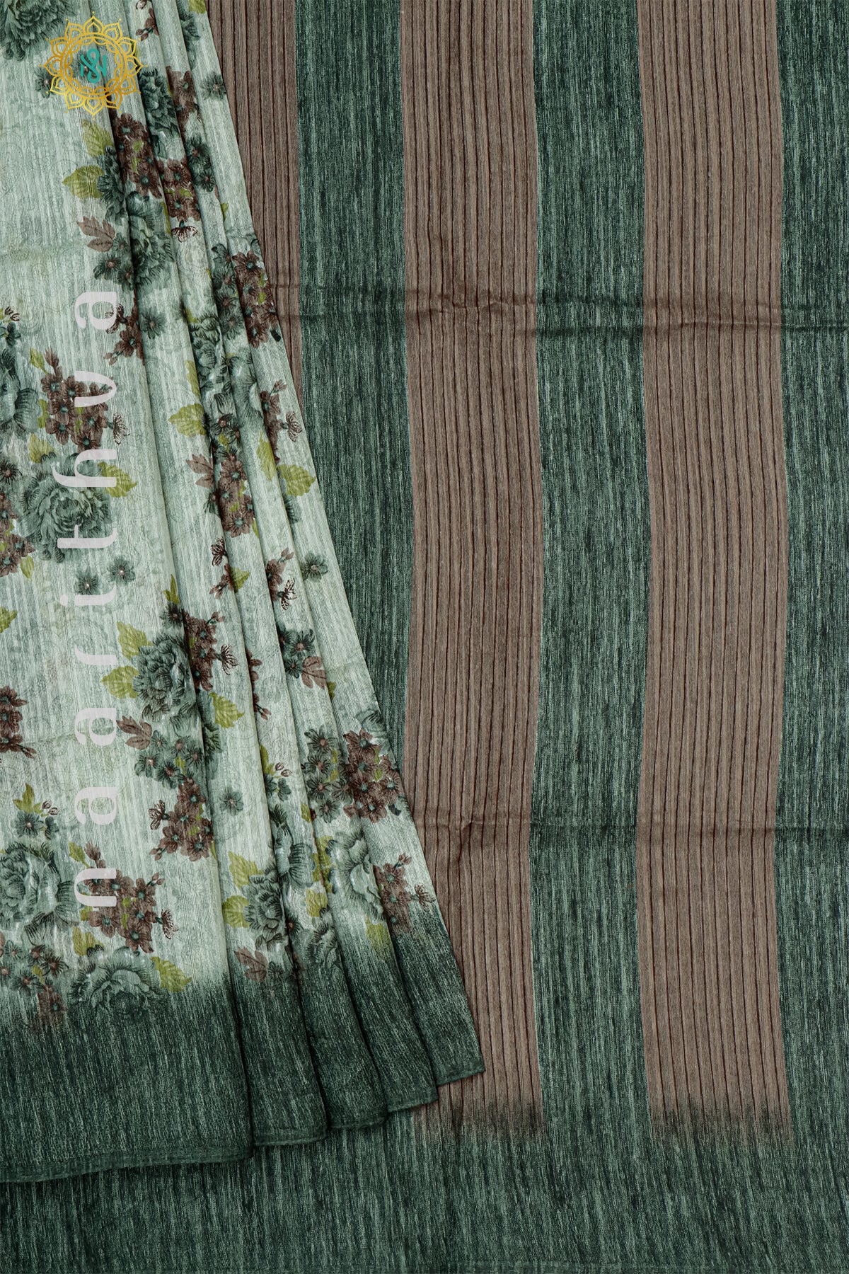 GREEN - JUTE COTTON