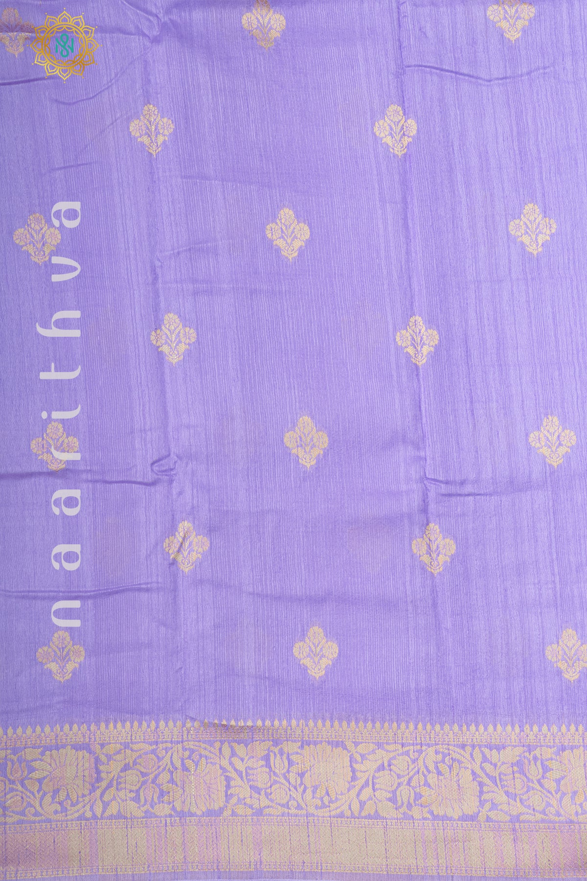 LAVENDER - SEMI RAW SILK