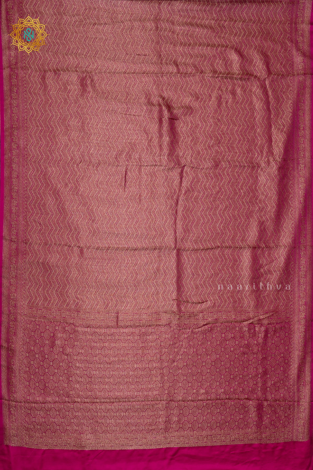 PINK - SATIN  BANARASI