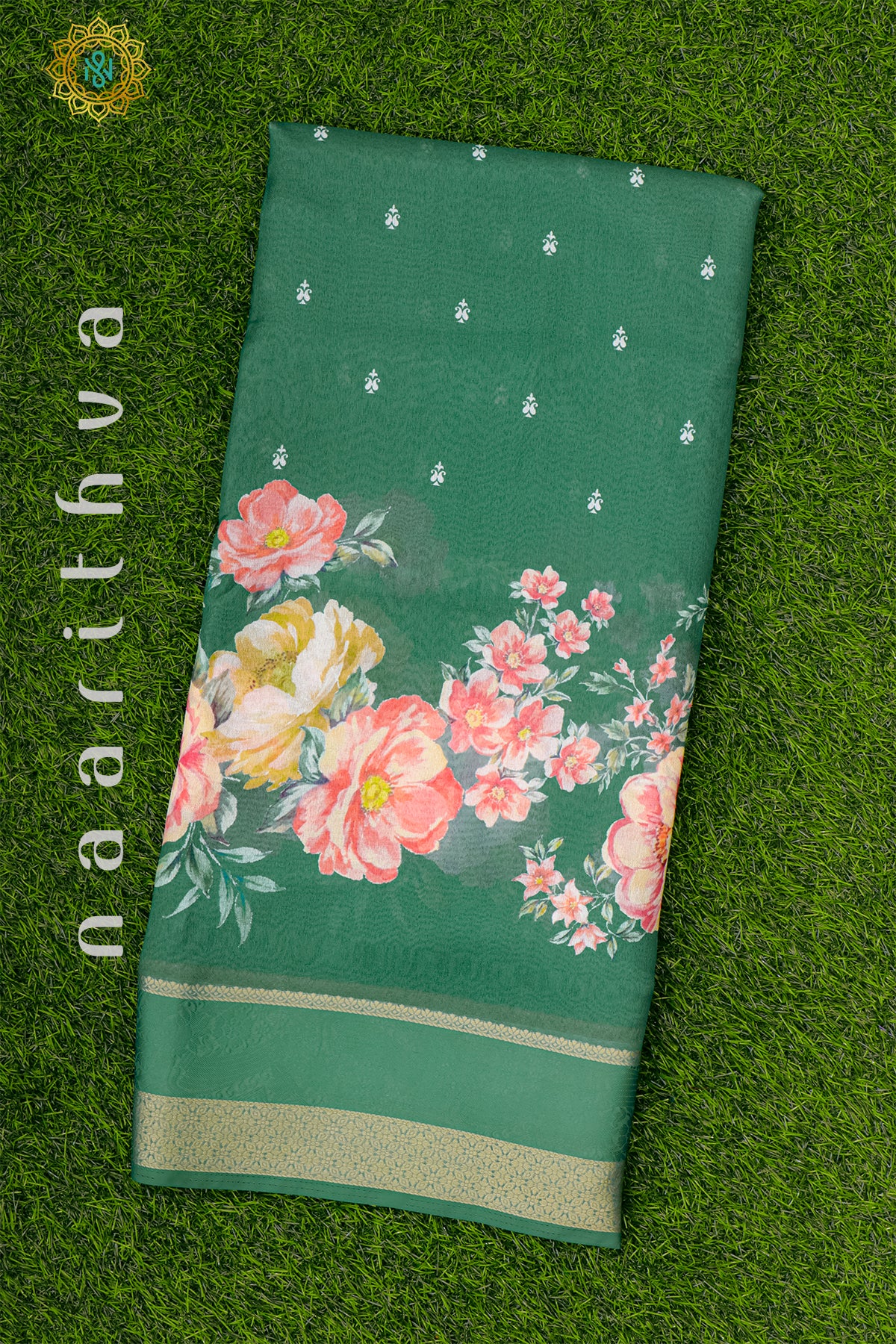 GREEN - SEMI GEORGETTE