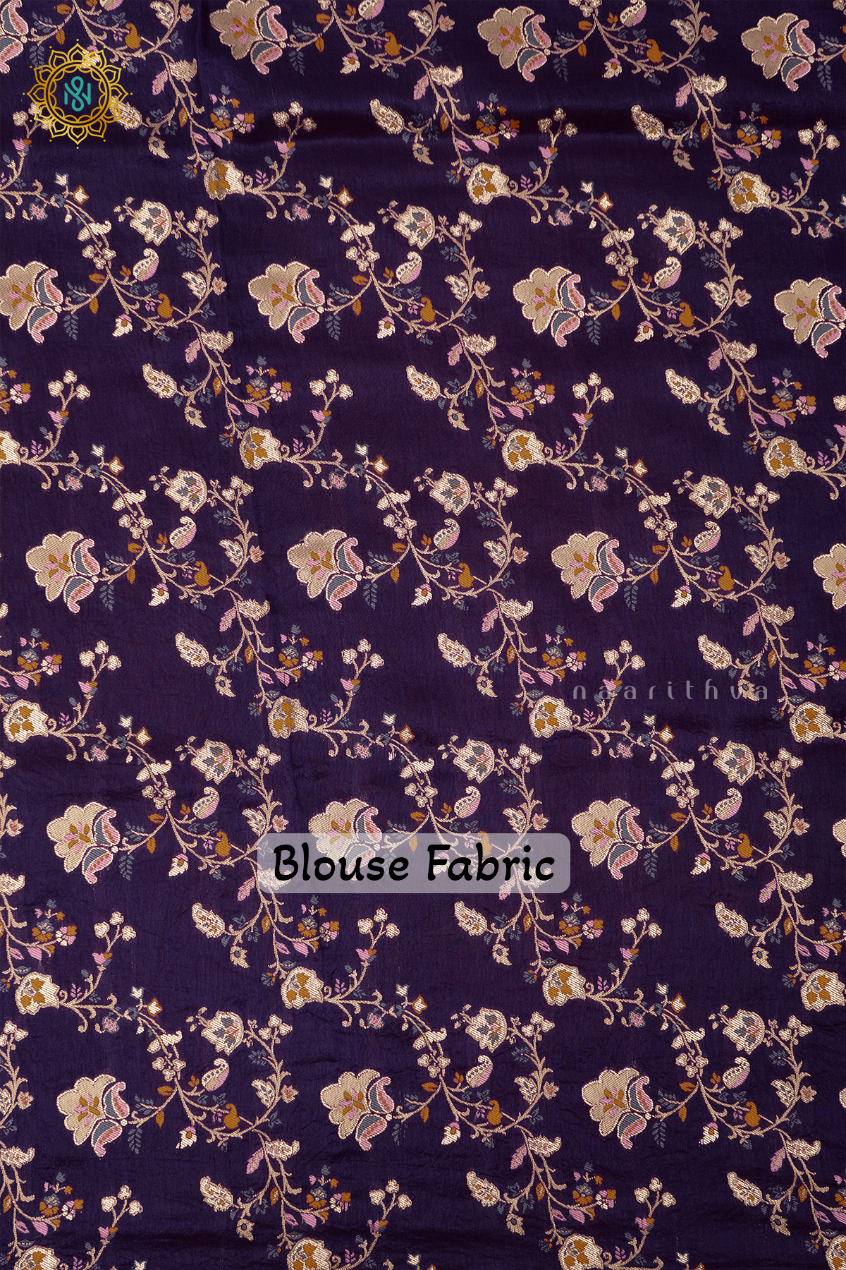 MANGO YELLOW WITH PURPLE - SEMI TISSUE