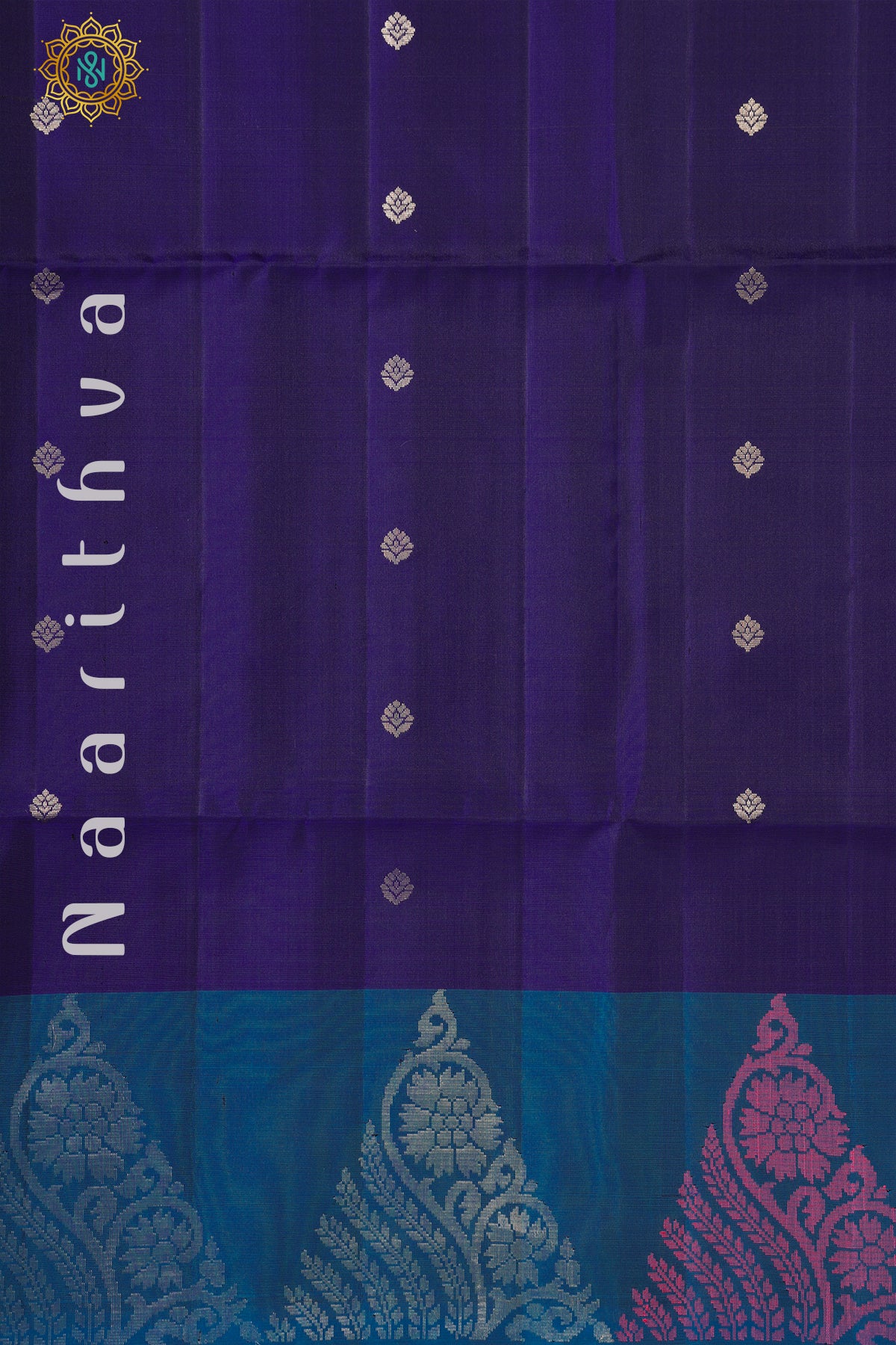 BLUE - PURE KANJIVARAM SOFT SILK