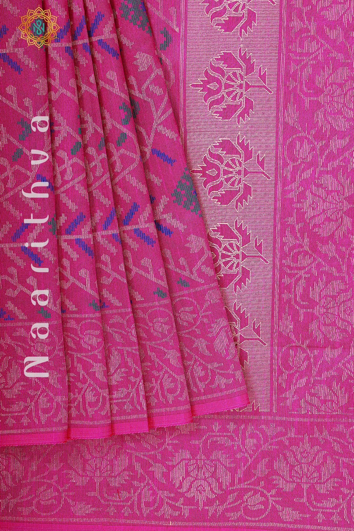 PINK - SEMI JUTE COTTON