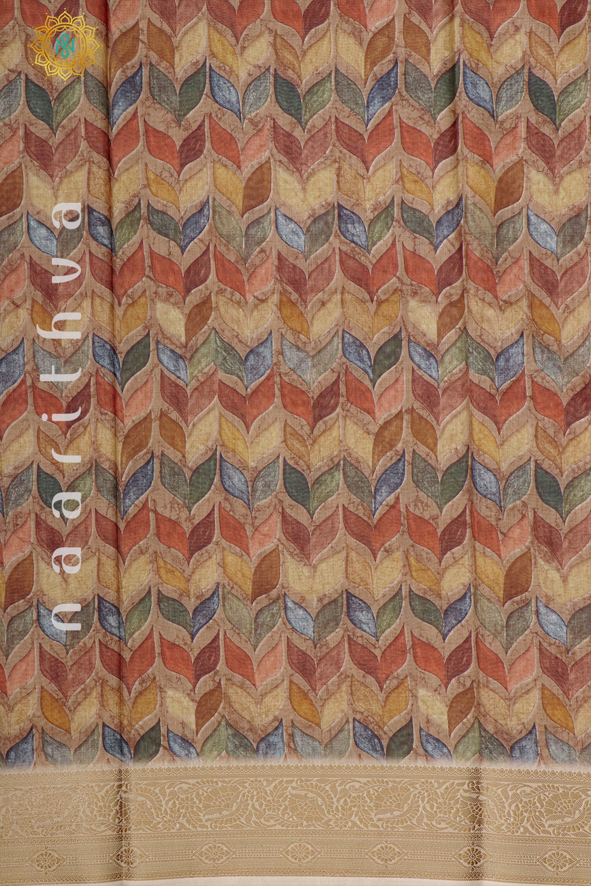 BROWN - CHANDERI SILK COTTON