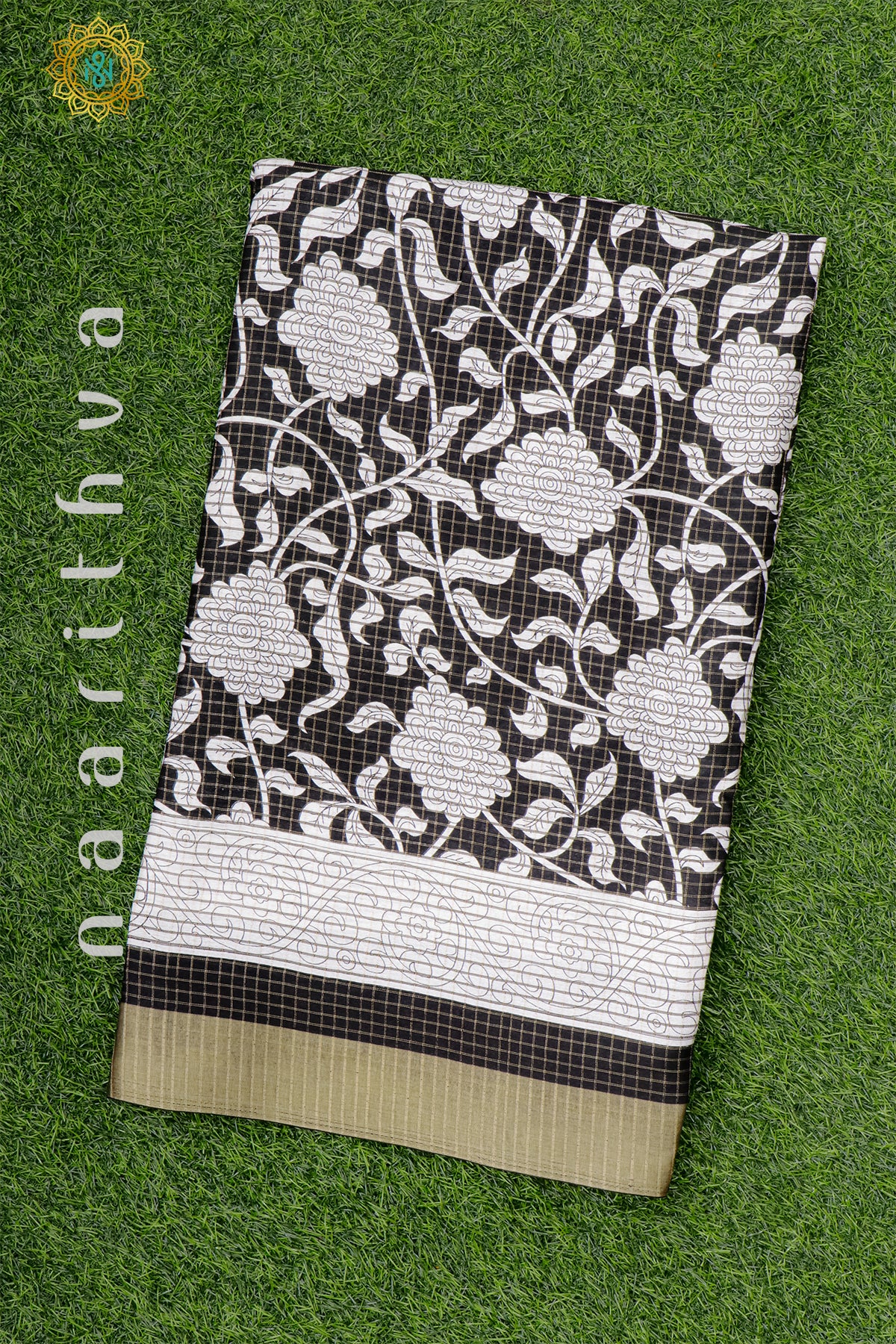 BLACK & WHITE - DOLA SILK