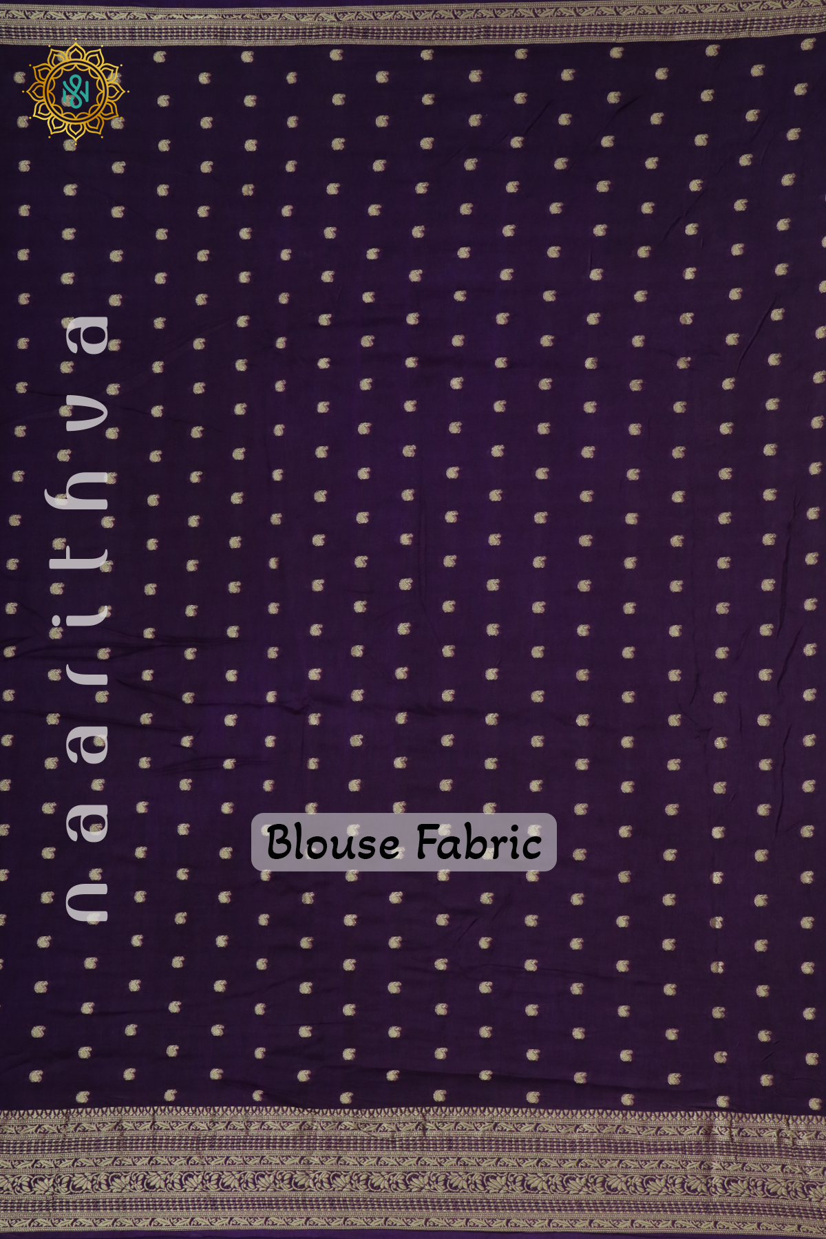 YELLOW WITH PURPLE - DOLA SILK