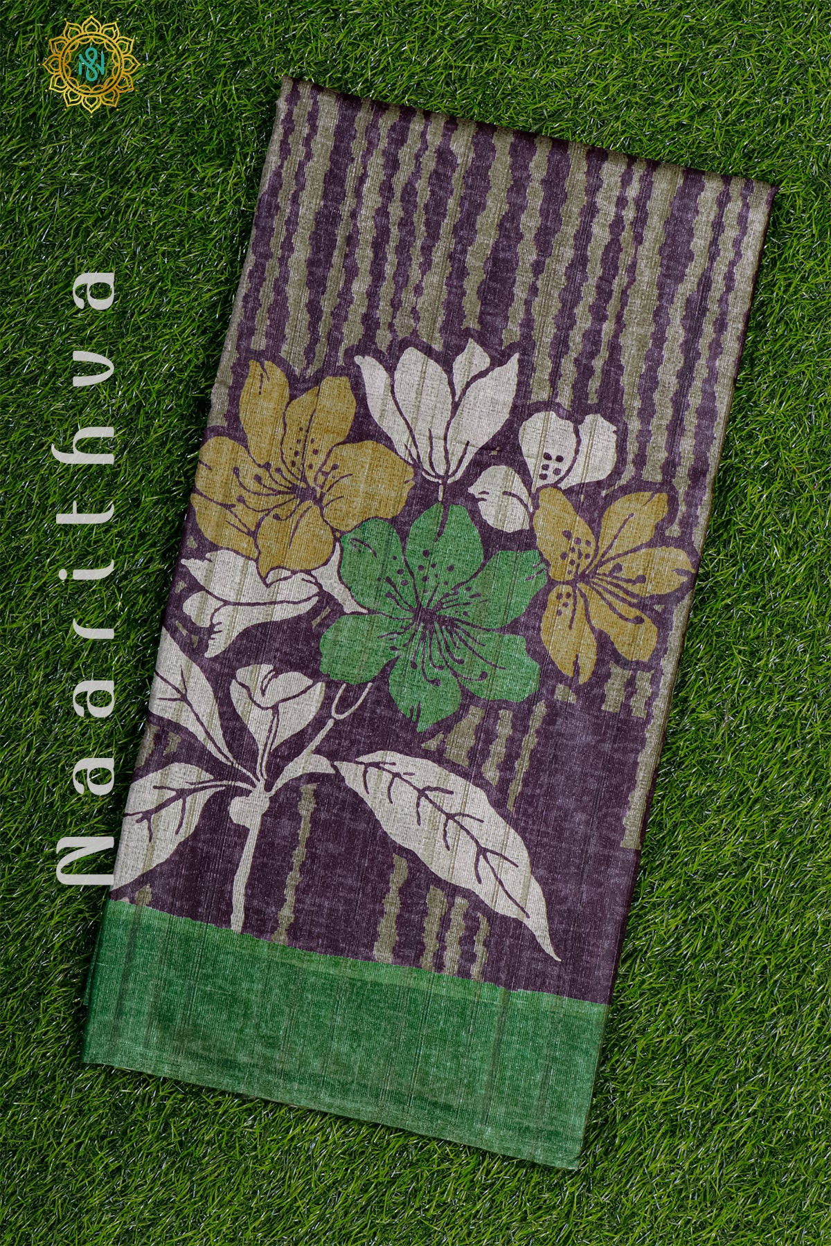 PURPLE WITH GREEN - KOTHA TUSSAR