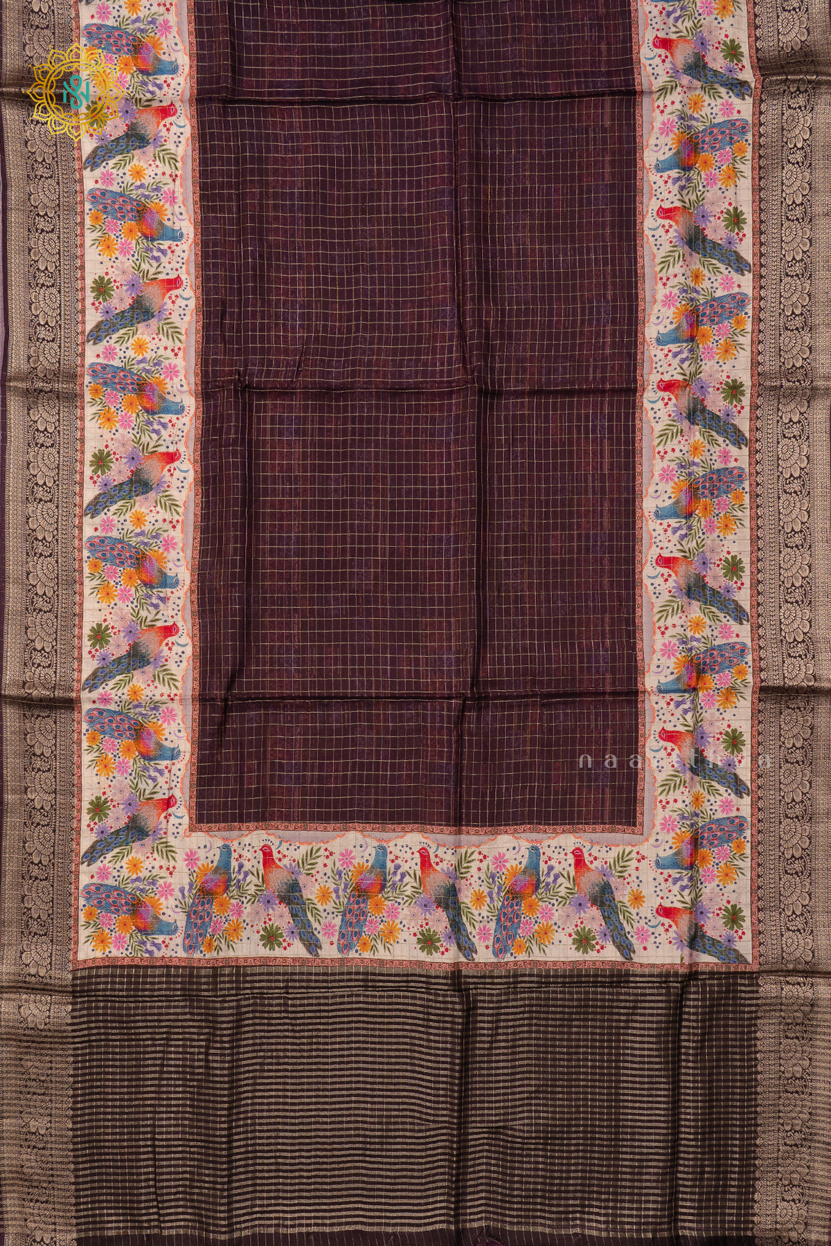 DEEP WINE - SEMI CREPE SILK