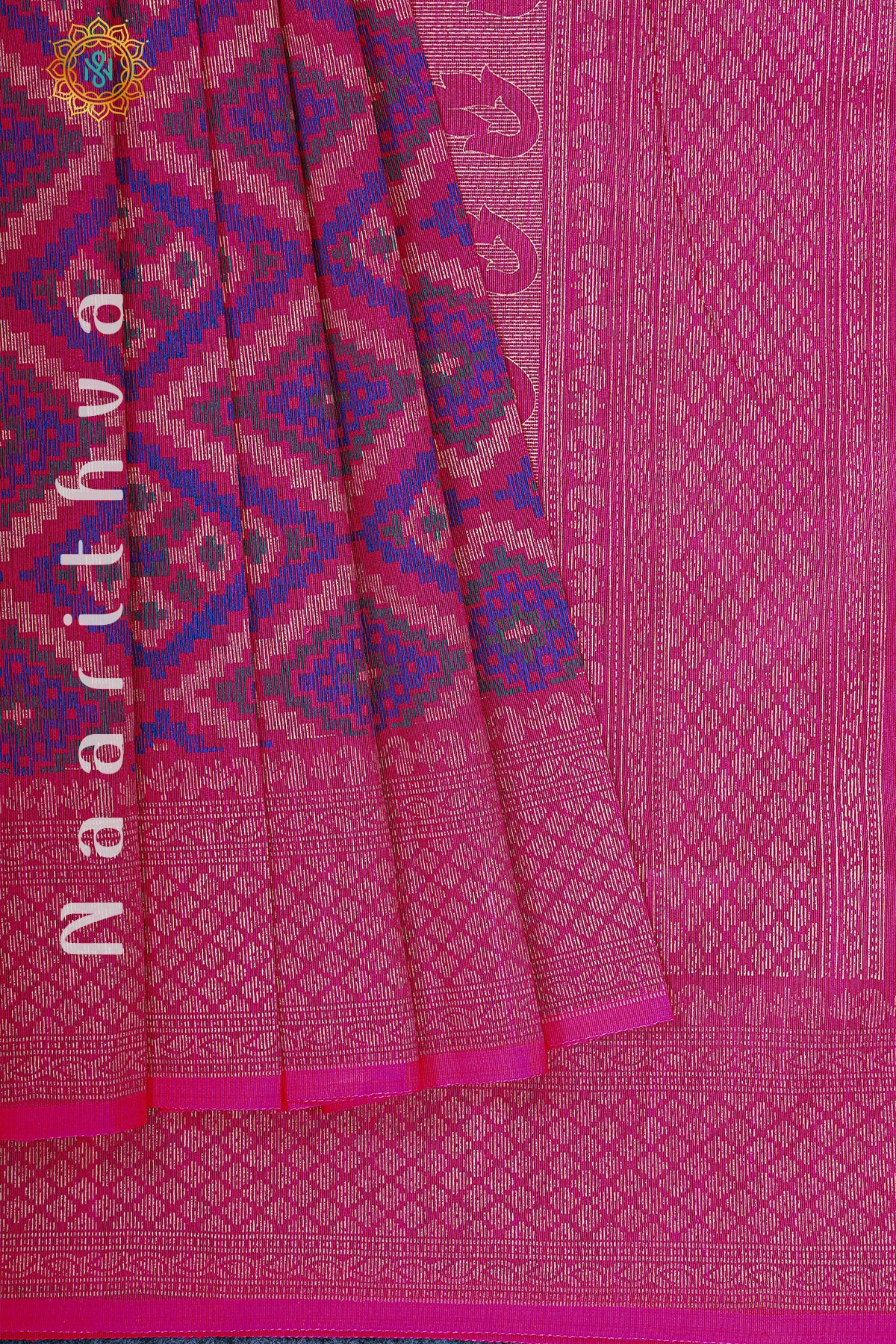 PINK - SEMI JUTE COTTON