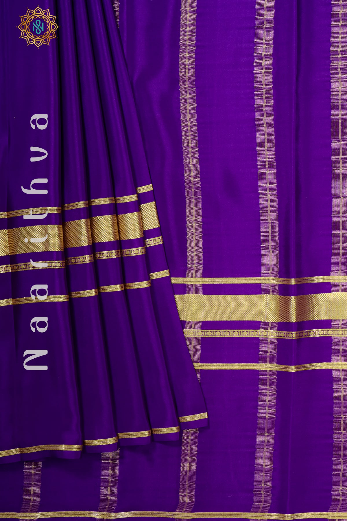 PURPLE - MYSORE CREPE SILK