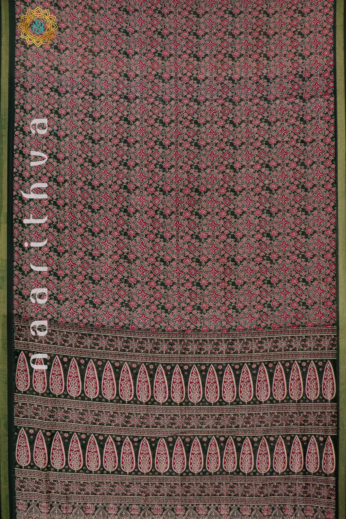 GREEN - CHANDERI SILK COTTON