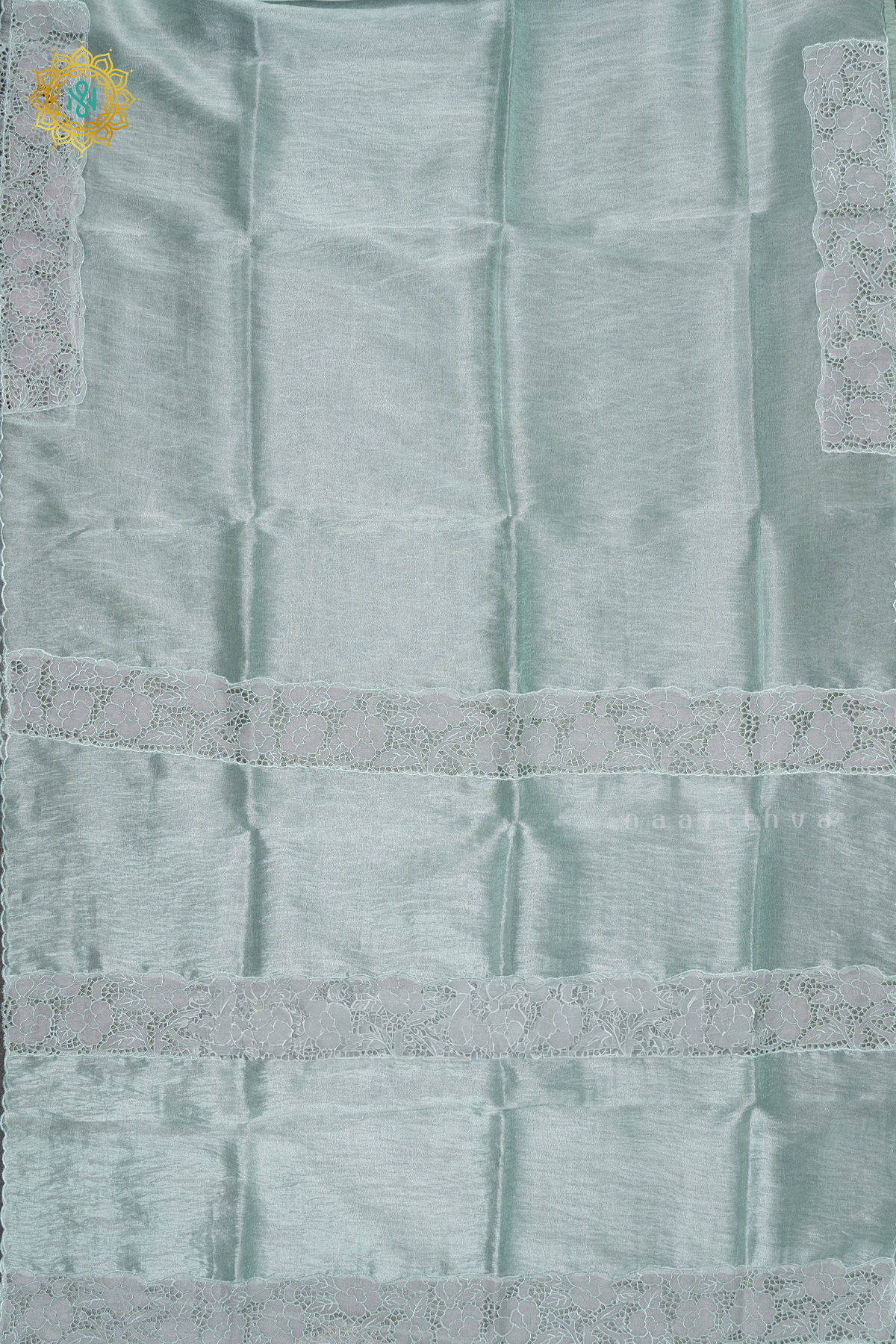 AQUA GREEN - TISSUE ORGANZA