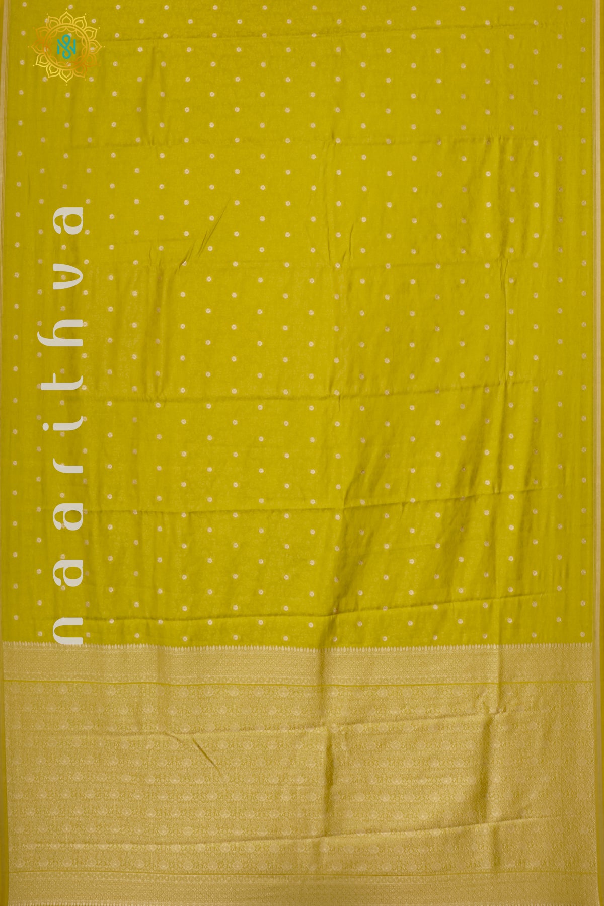 LEMON YELLOW - SEMI MYSORE CREPE SILK