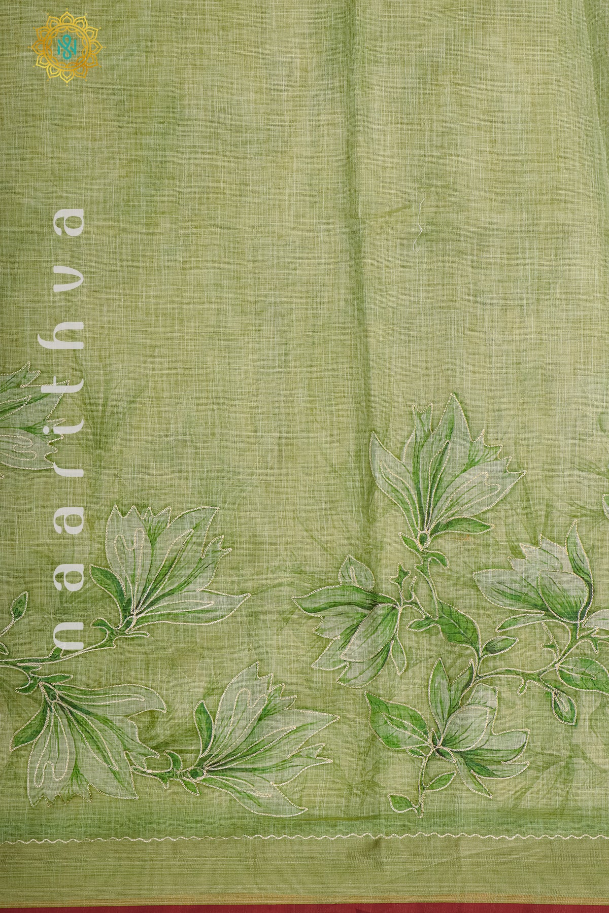 PARROT GREEN - LINEN TISSUE