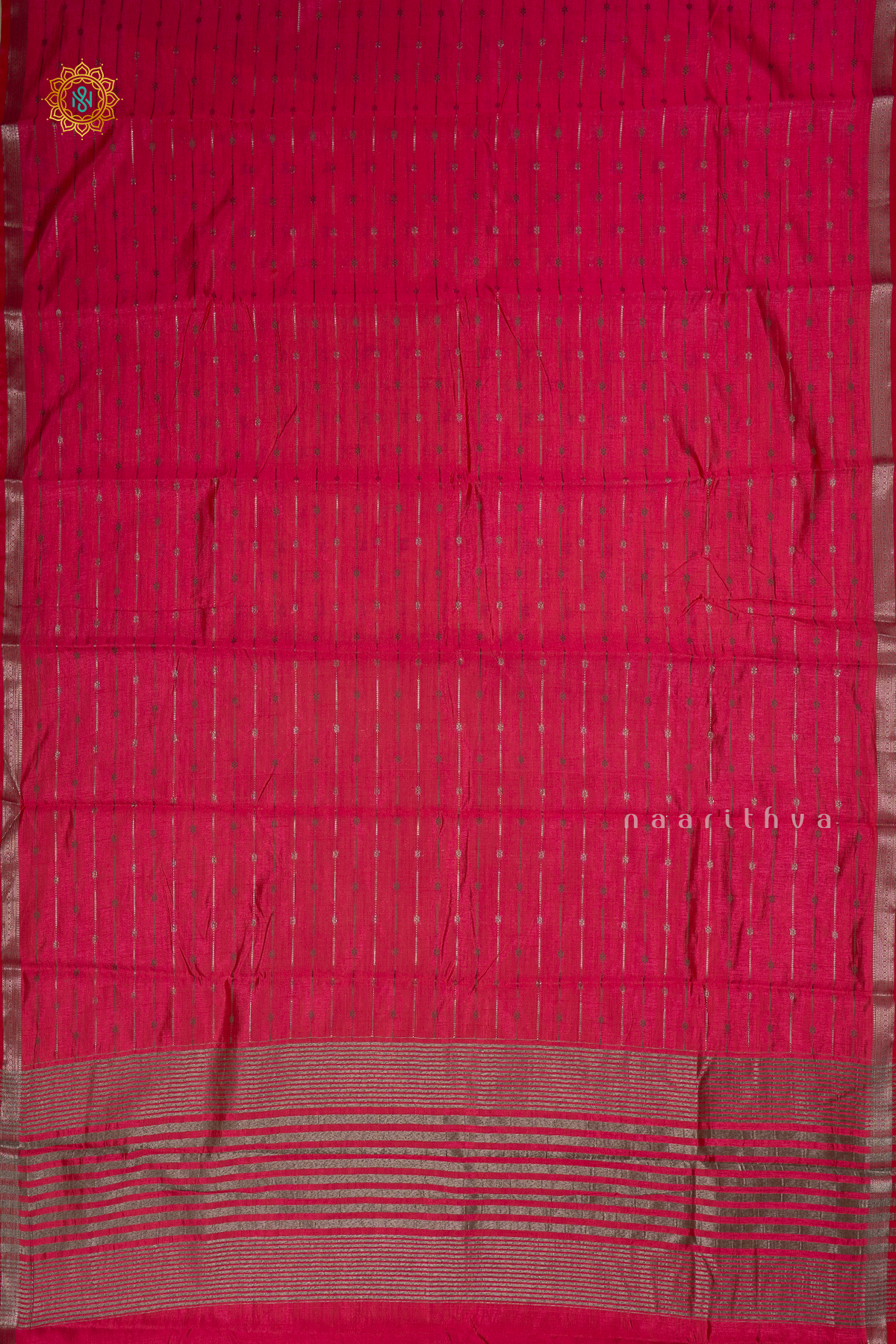RANI PINK - SEMI RAW SILK