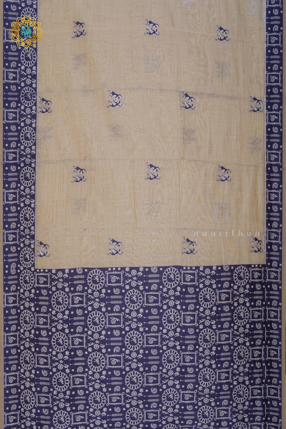 NAVY BLUE - MOONGA COTTON