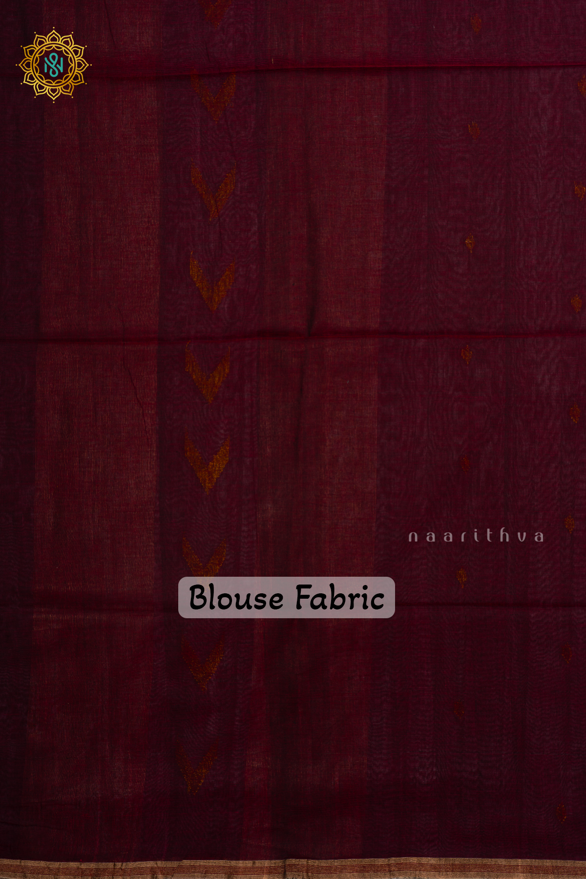 DEEP WINE -  MUL COTTON SAREE