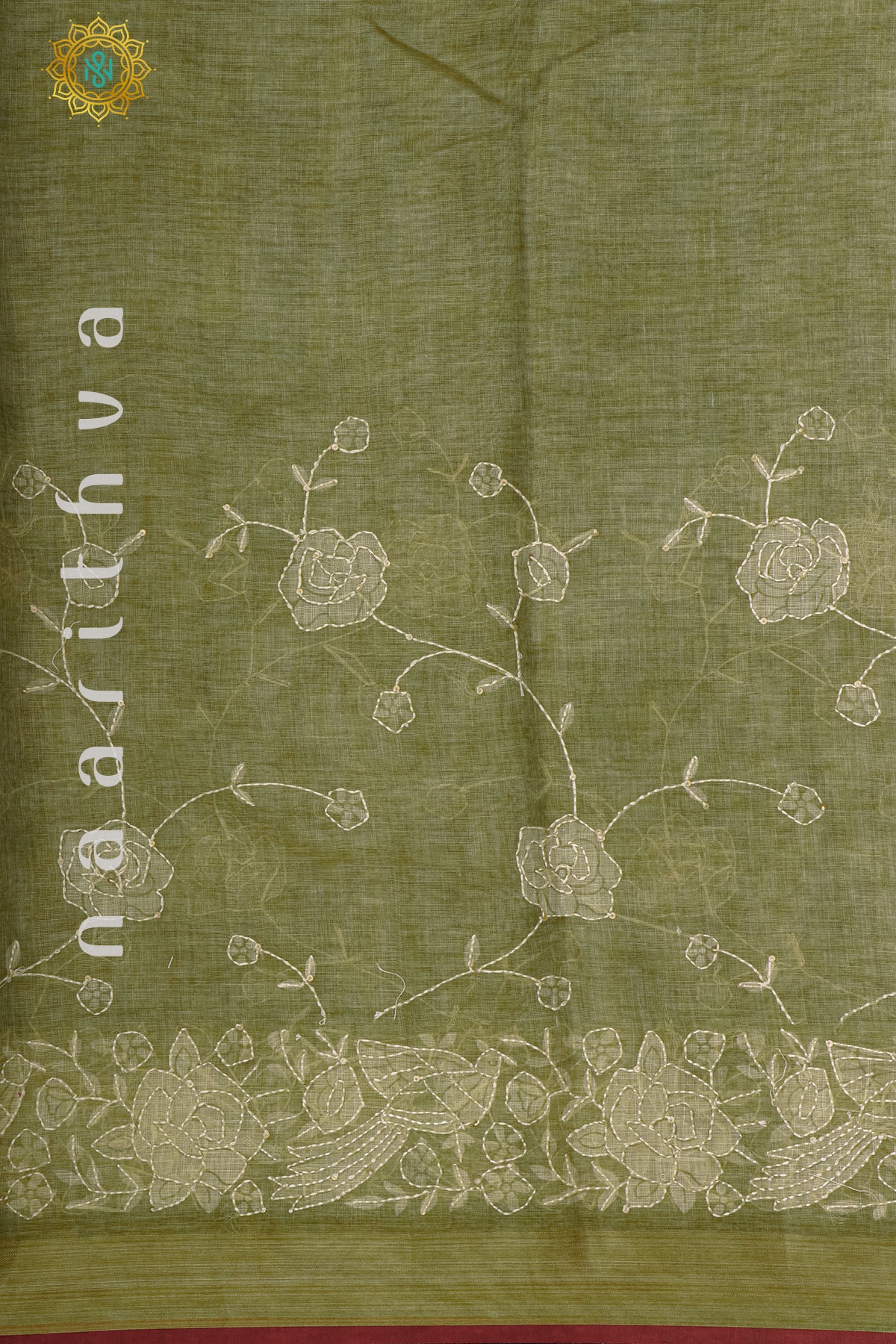 GREEN - LINEN TISSUE