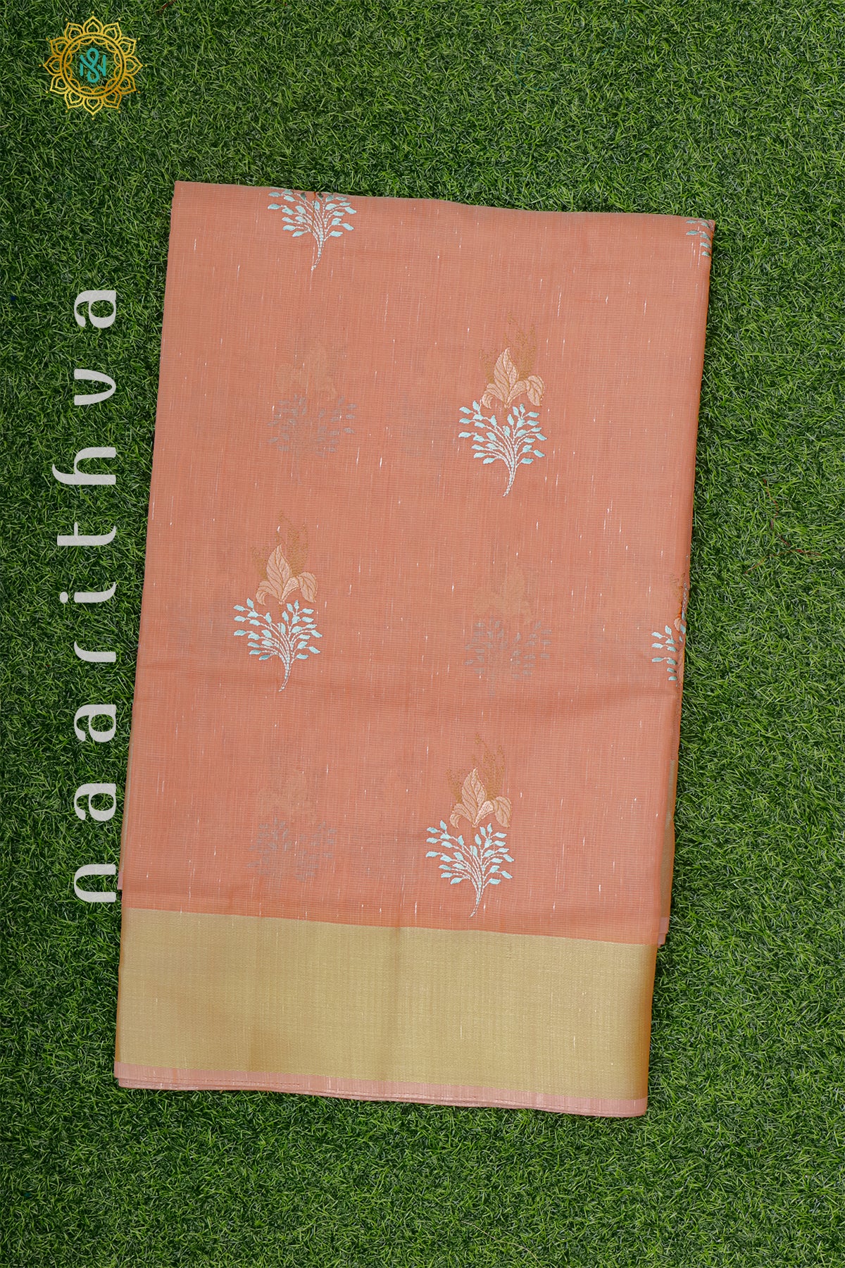 PEACHISH ORANGE - LINEN TISSUE