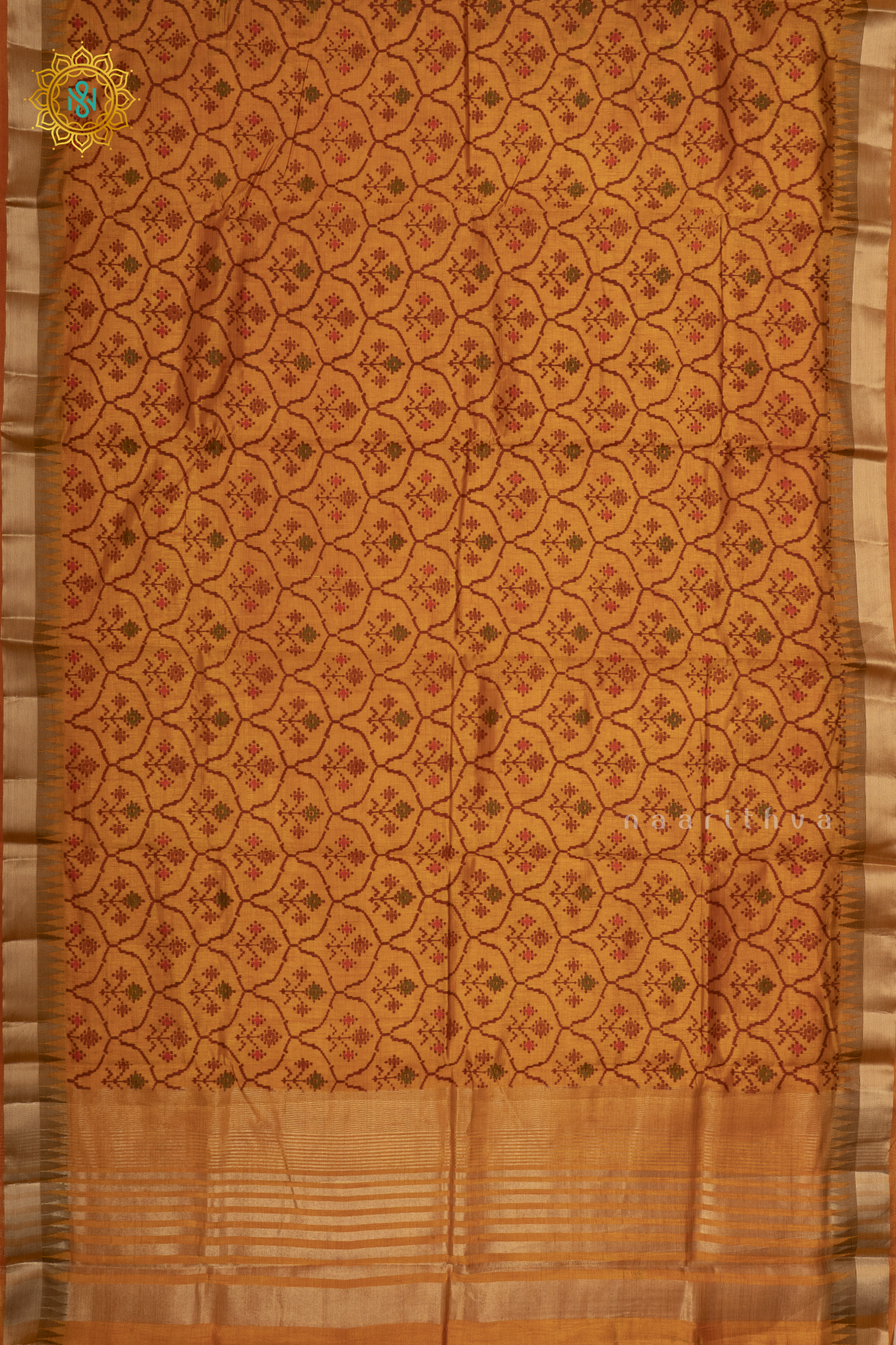 MUSTARD - SEMI TUSSAR SILK