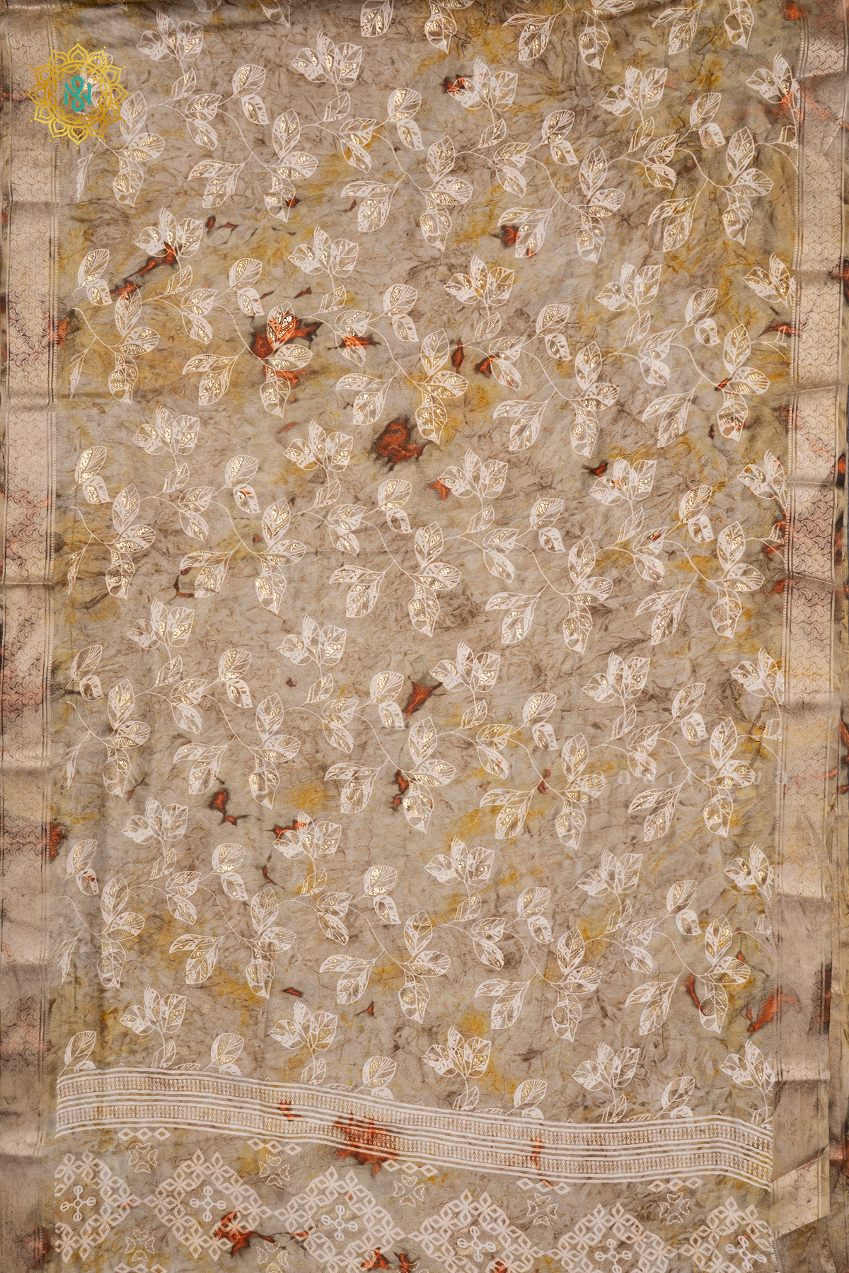LIGHT BROWN - SEMI GEORGETTE