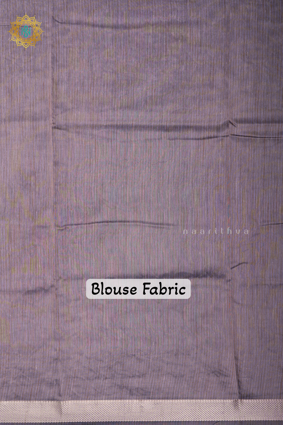 LAVENDER - SEMI TISSUE WITH APPLIQUE WORK