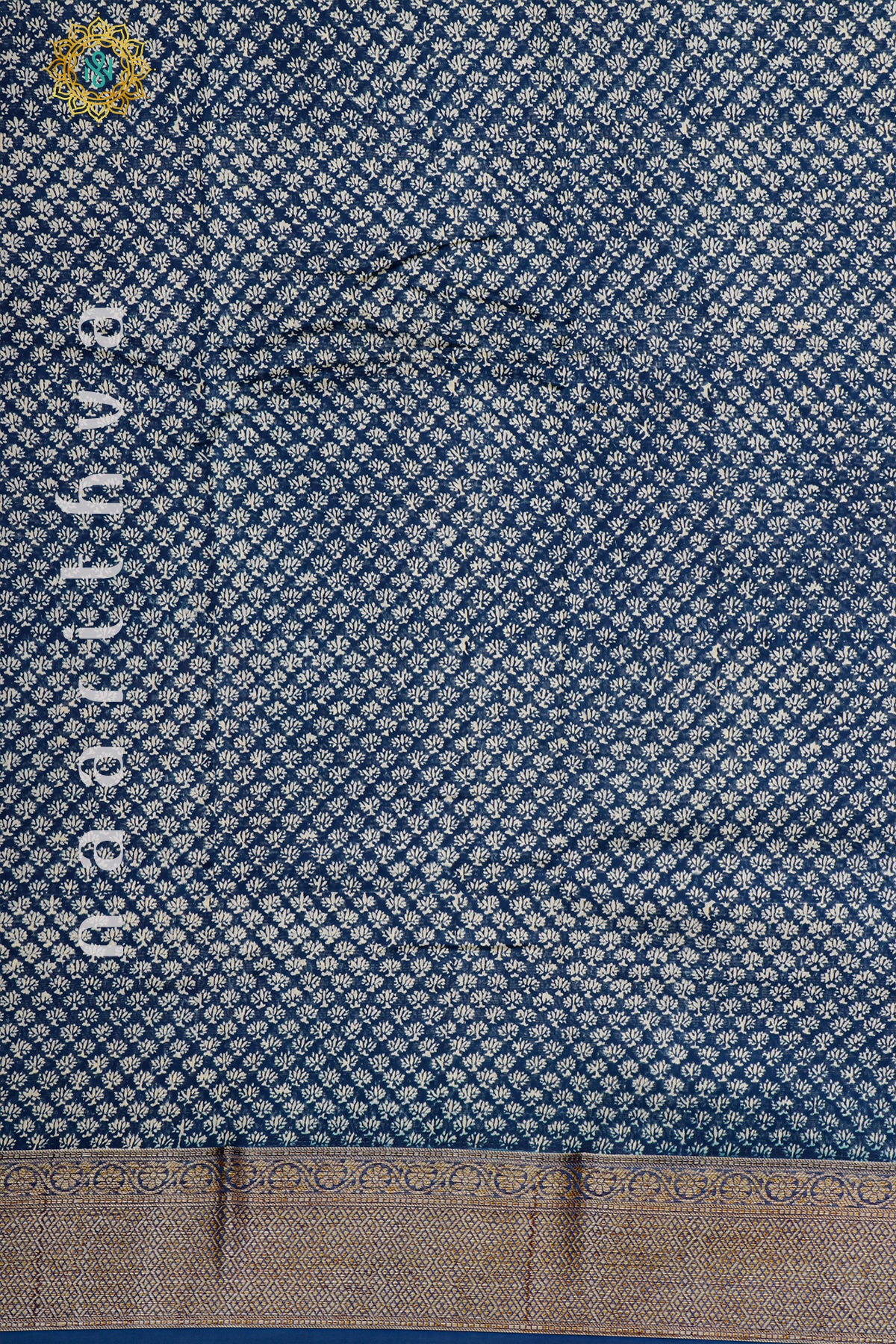 BLUE - CHANDERI SILK COTTON