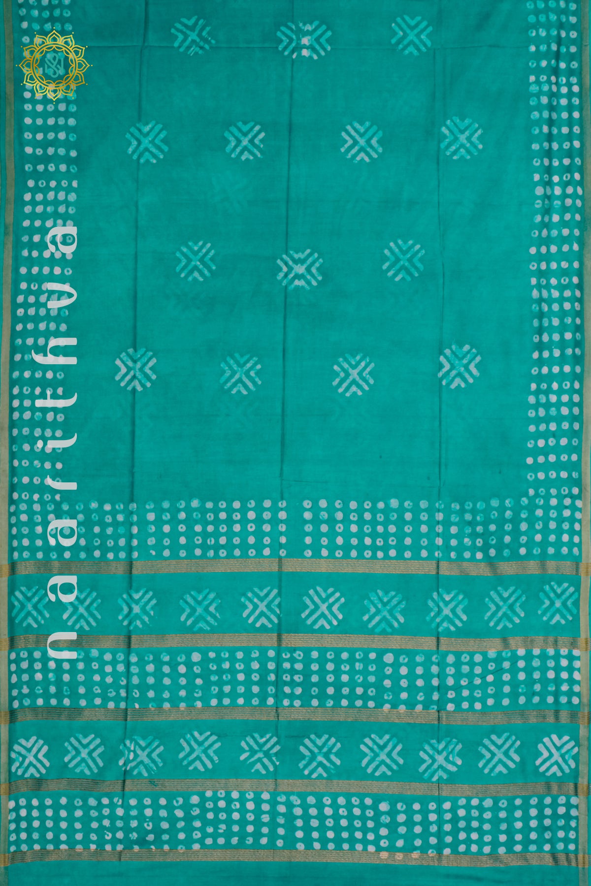 AQUA GREEN - SLUB COTTON