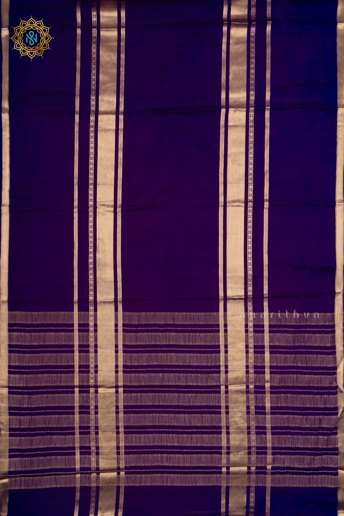 PURPLE - SEMI MYSORE CREPE SILK