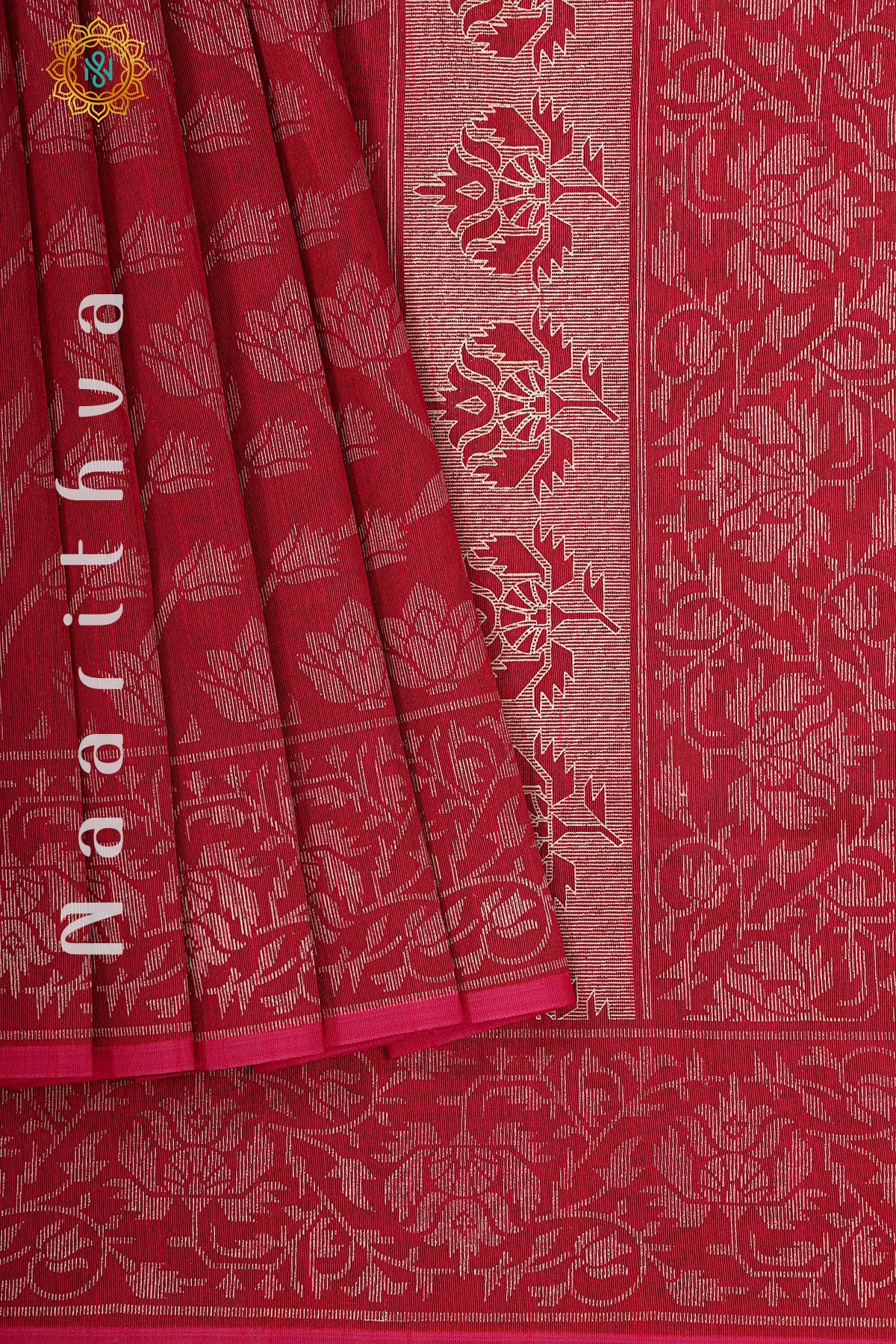 RED - SEMI DUPION COTTON