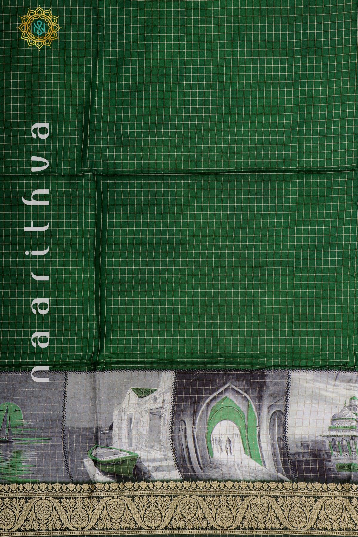 GREEN - SEMI CREPE SILK