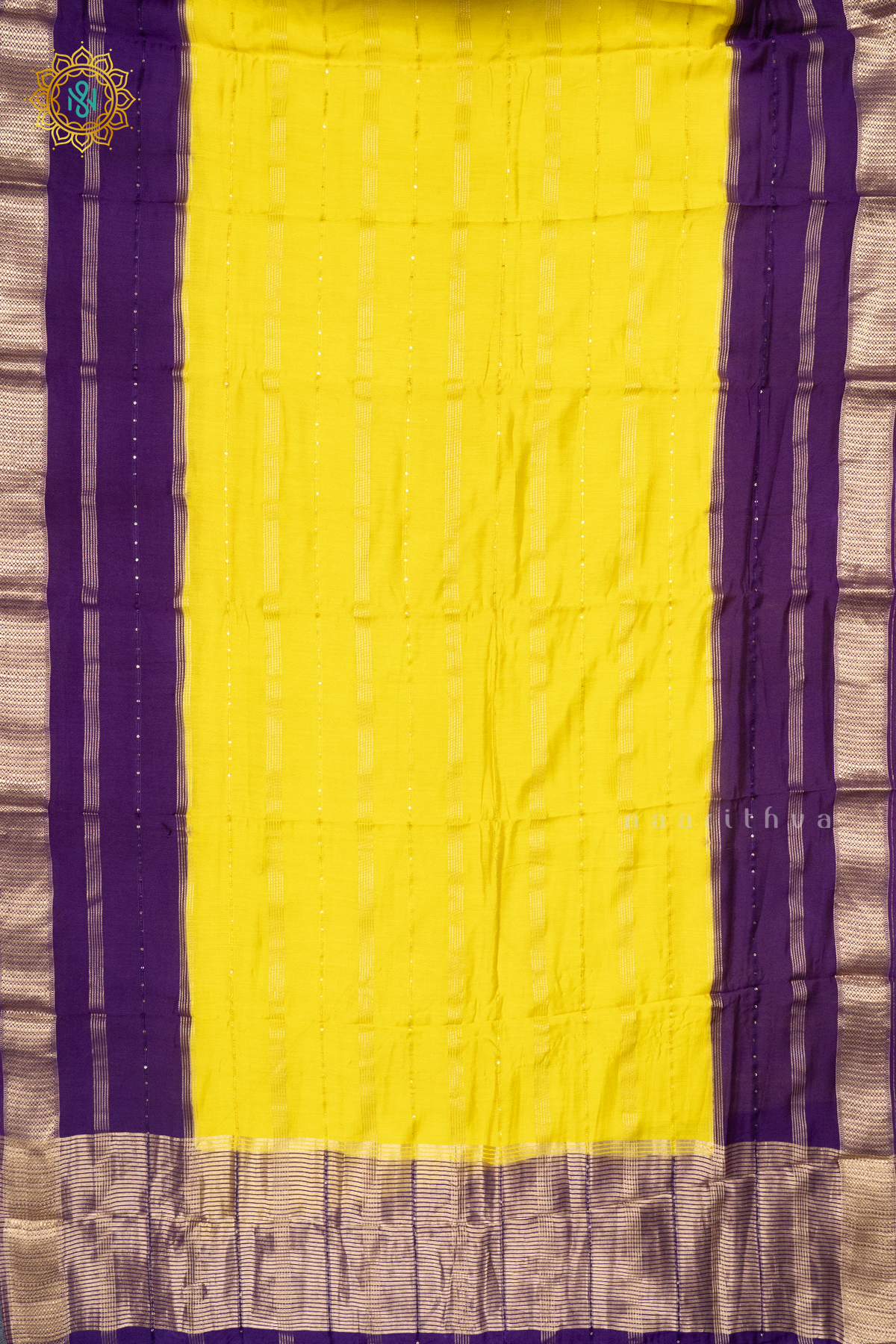 YELLOW WITH PURPLE - BUTTER CREPE