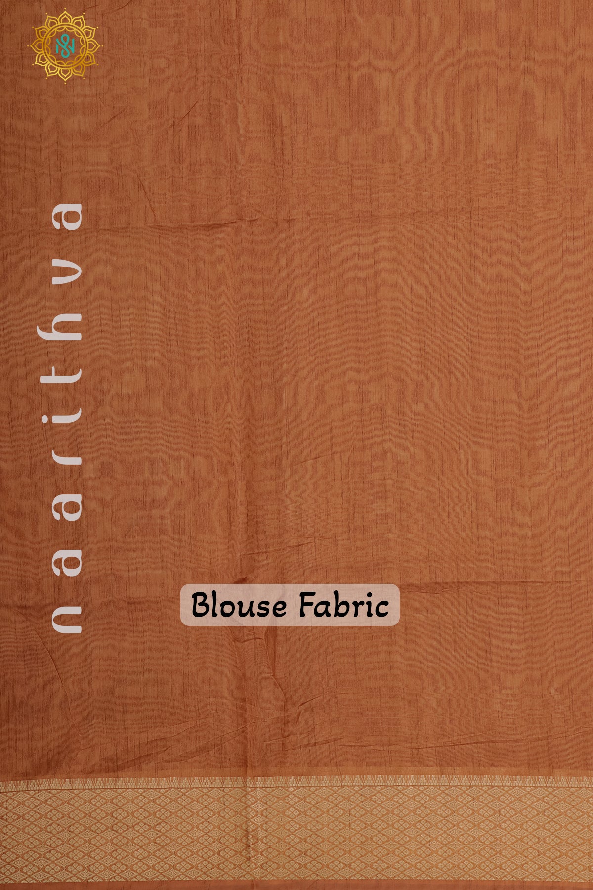 ORANGE - SEMI TUSSAR SILK