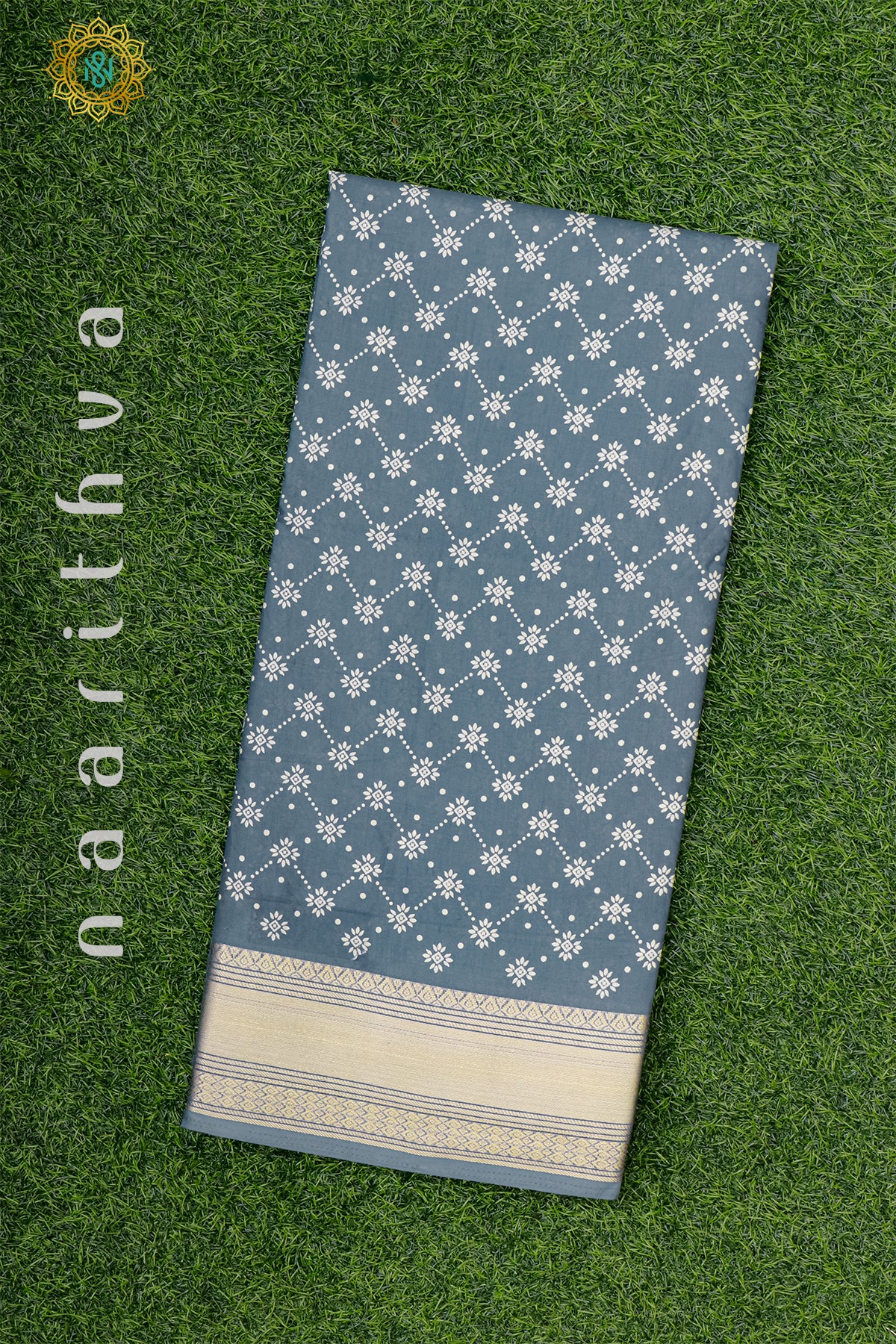 GREYISH BLUE - DOLA SILK