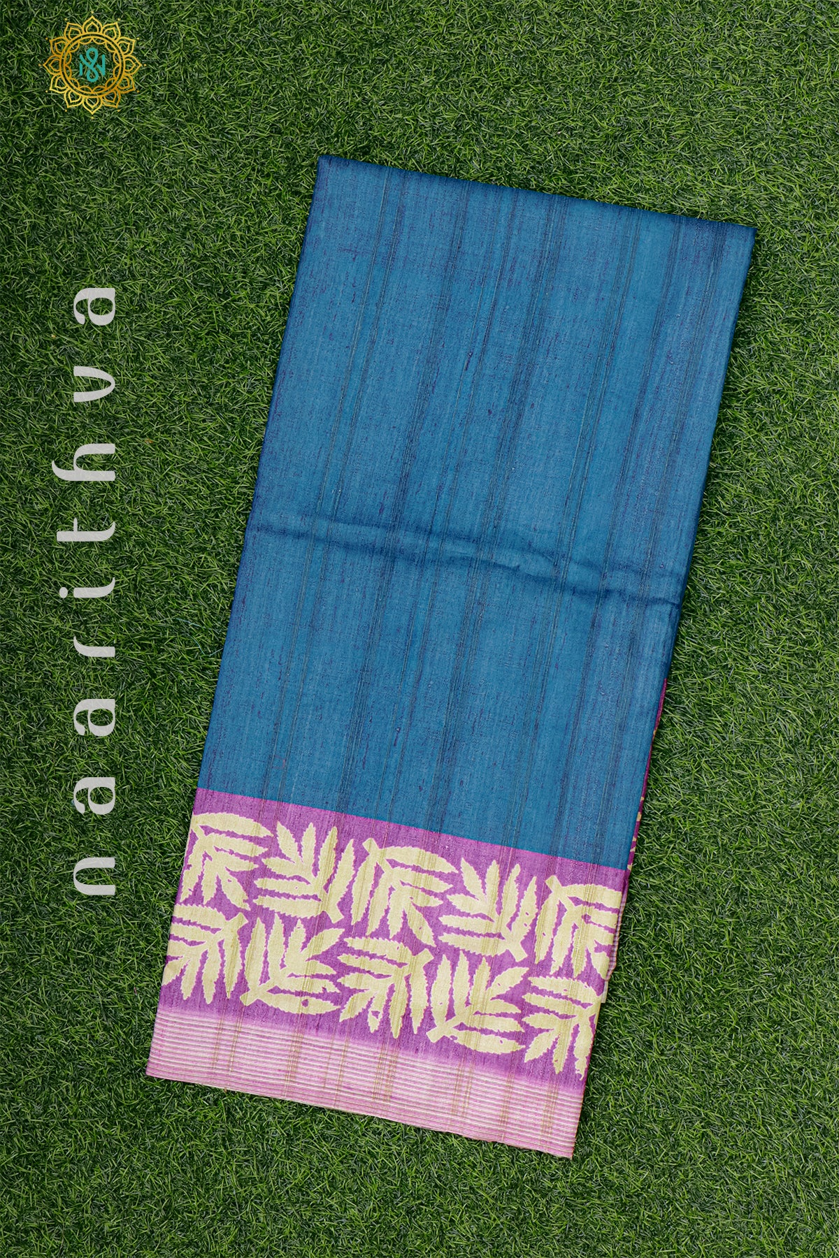 BLUE WITH MAGENTA - KOTHA TUSSAR