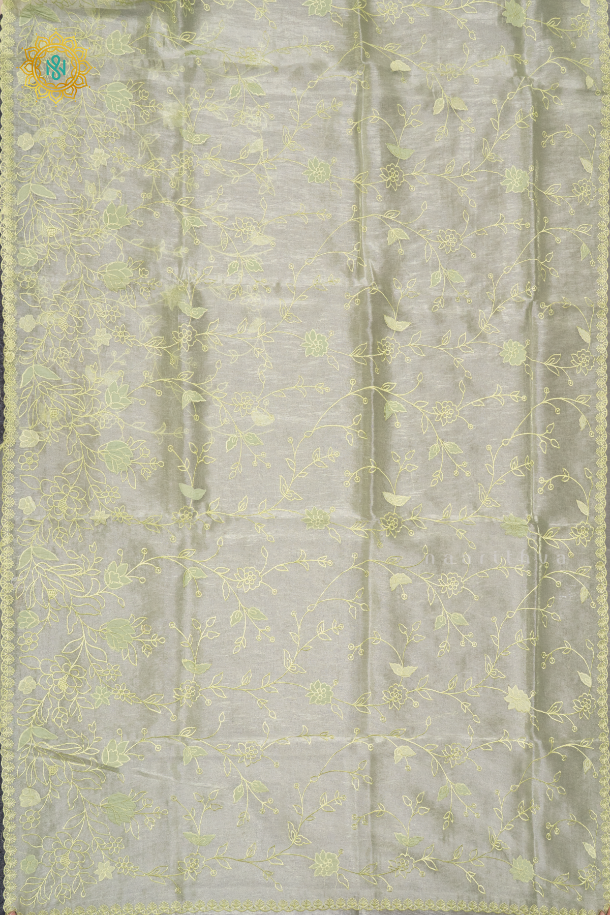 GREEN - ORGANZA