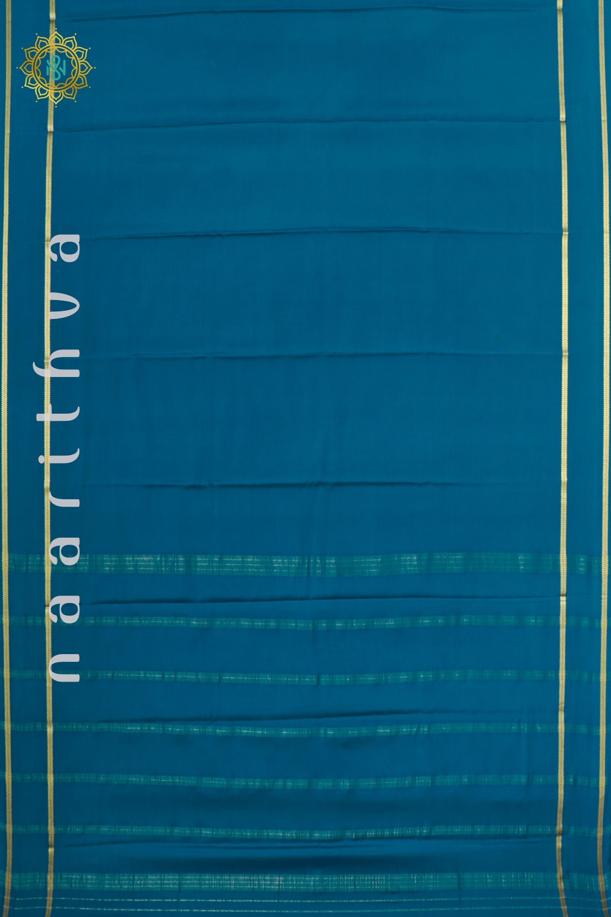 SKY BLUE - PURE MYSORE CREPE SILK