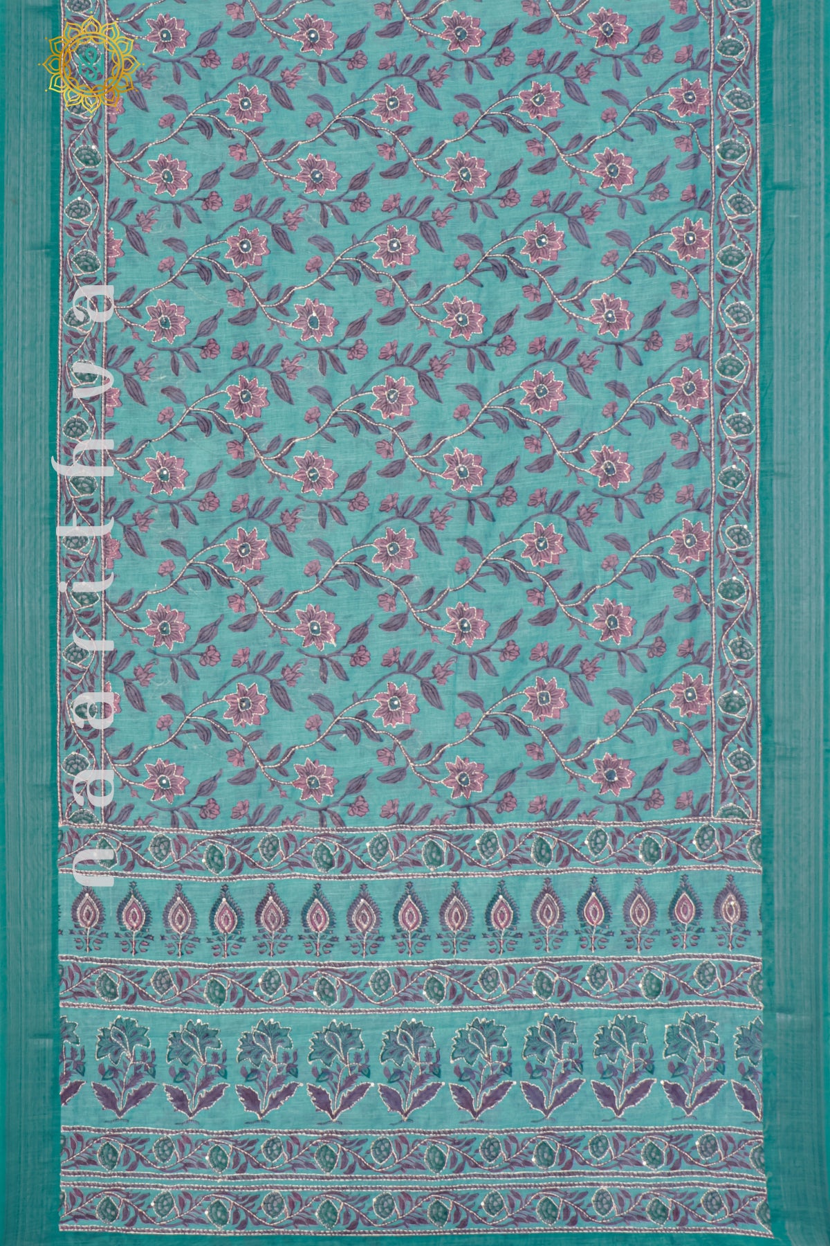 AQUA BLUE - KATHA WORK