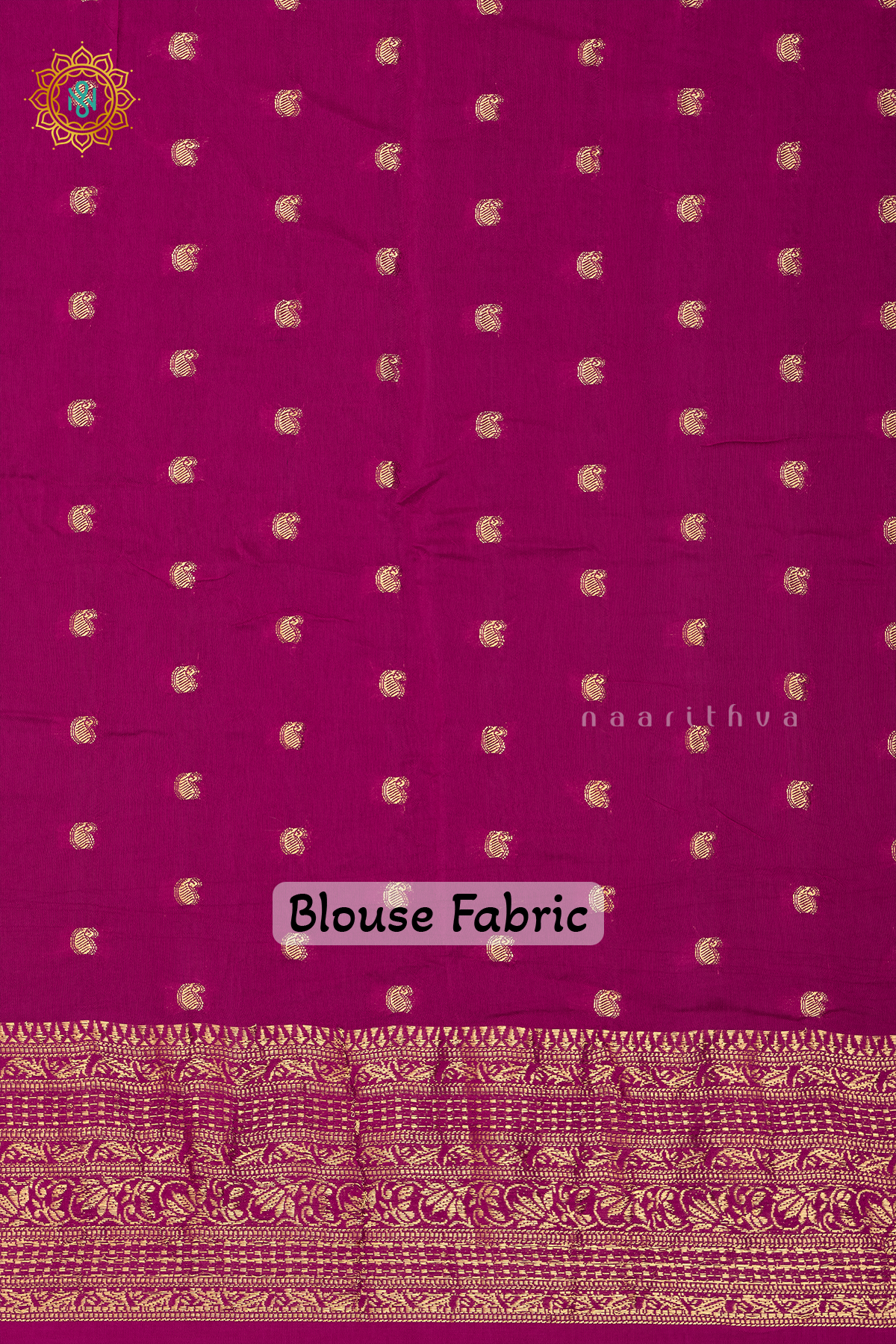 GREEN WITH PINK - DOLA SILK