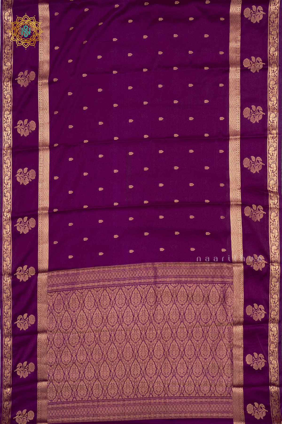 WINE - SEMI MYSORE CREPE SILK