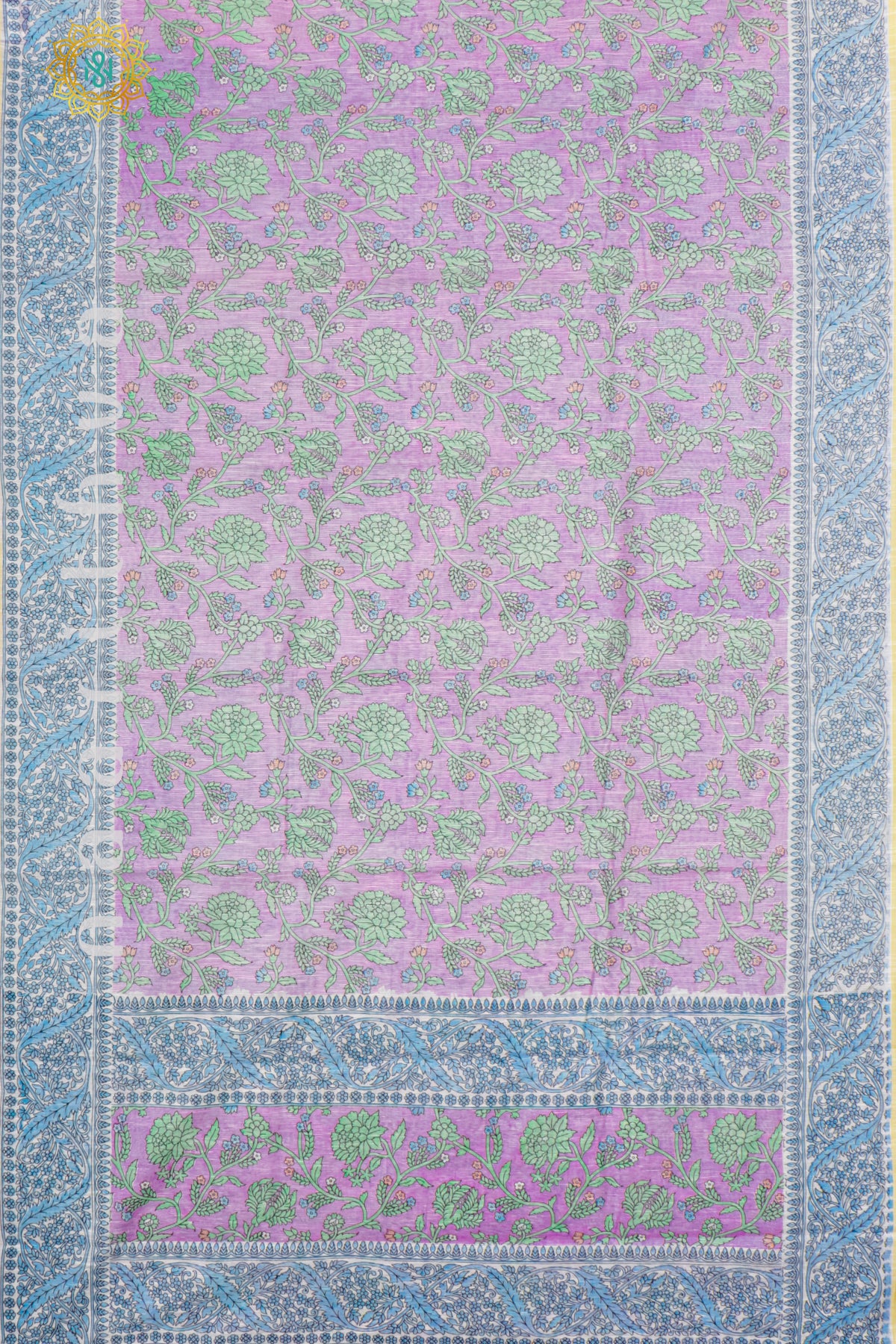 PINK WITH WHITE - JUTE COTTON