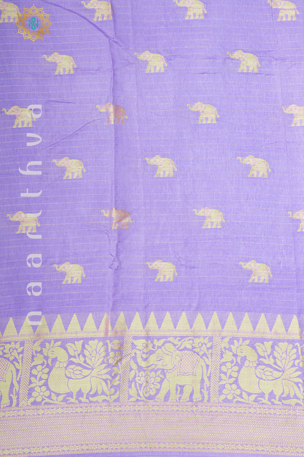 LAVENDER WITH PURPLE - DOLA SILK